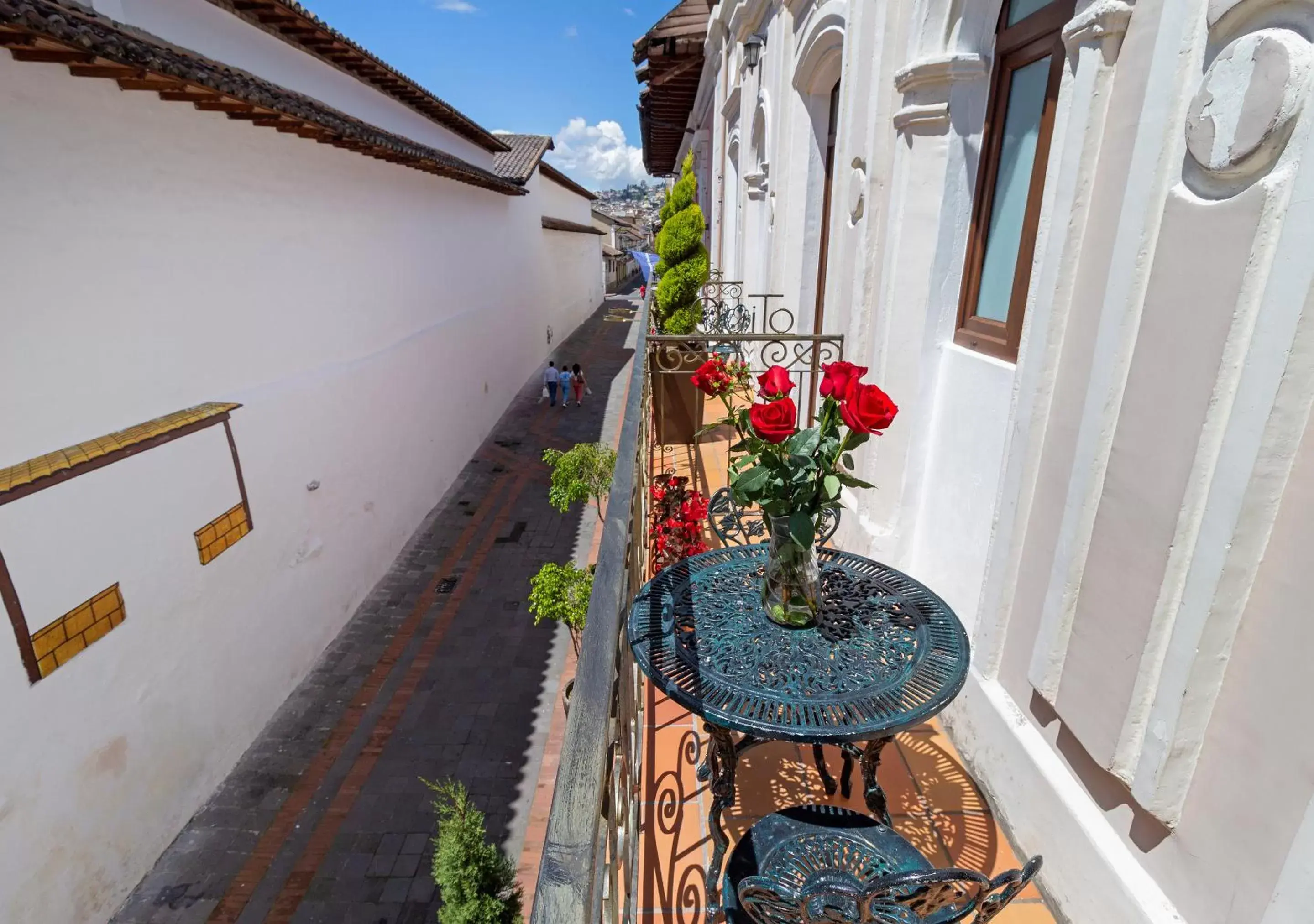 Balcony/Terrace in Friends Hotel & Rooftop