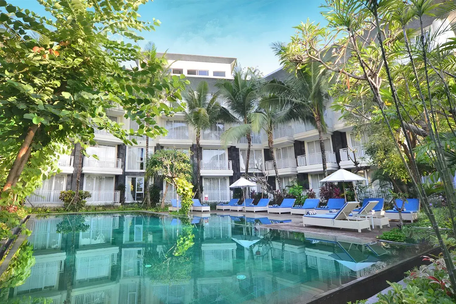 Swimming pool, Property Building in THE 1O1 Bali Fontana Seminyak