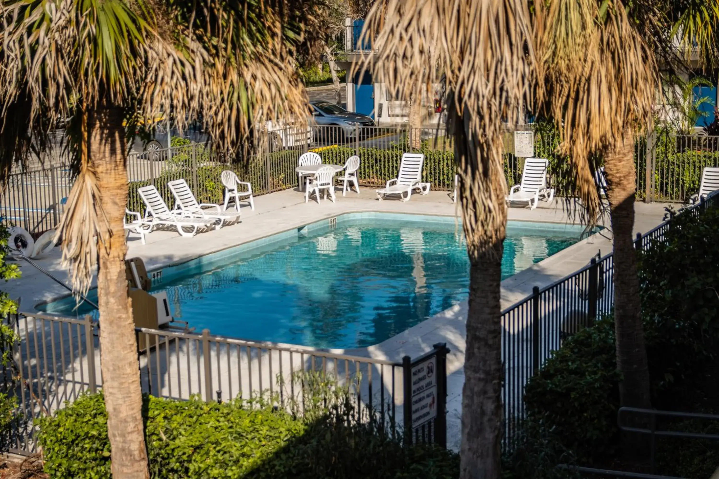 Swimming pool, Pool View in Motel 6-Ft. Pierce, FL