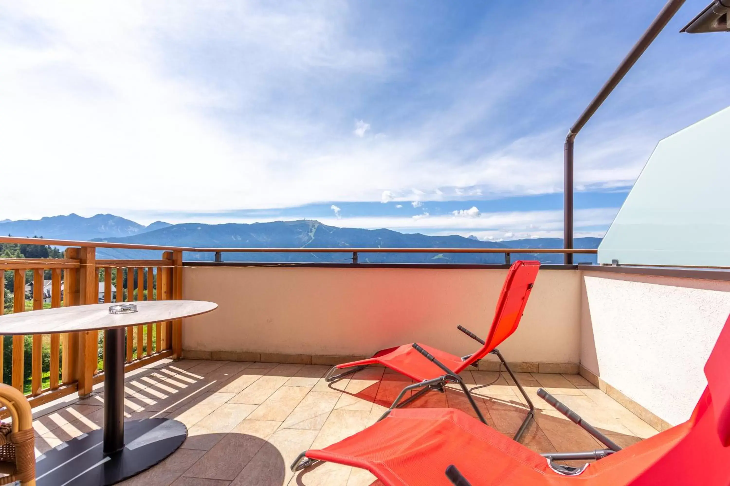 Balcony/Terrace in Hotel Amaten