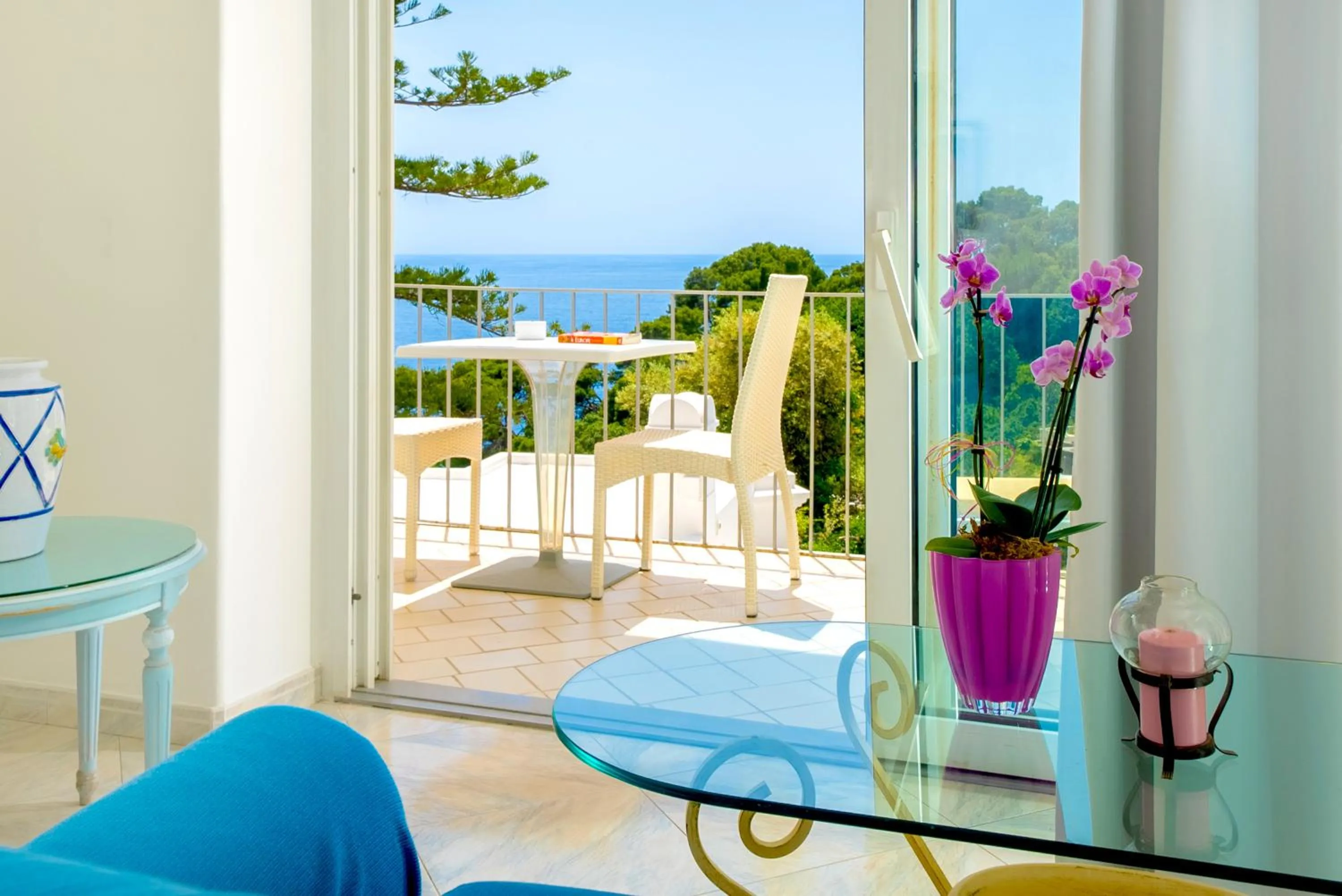 Balcony/Terrace in Hotel La Floridiana