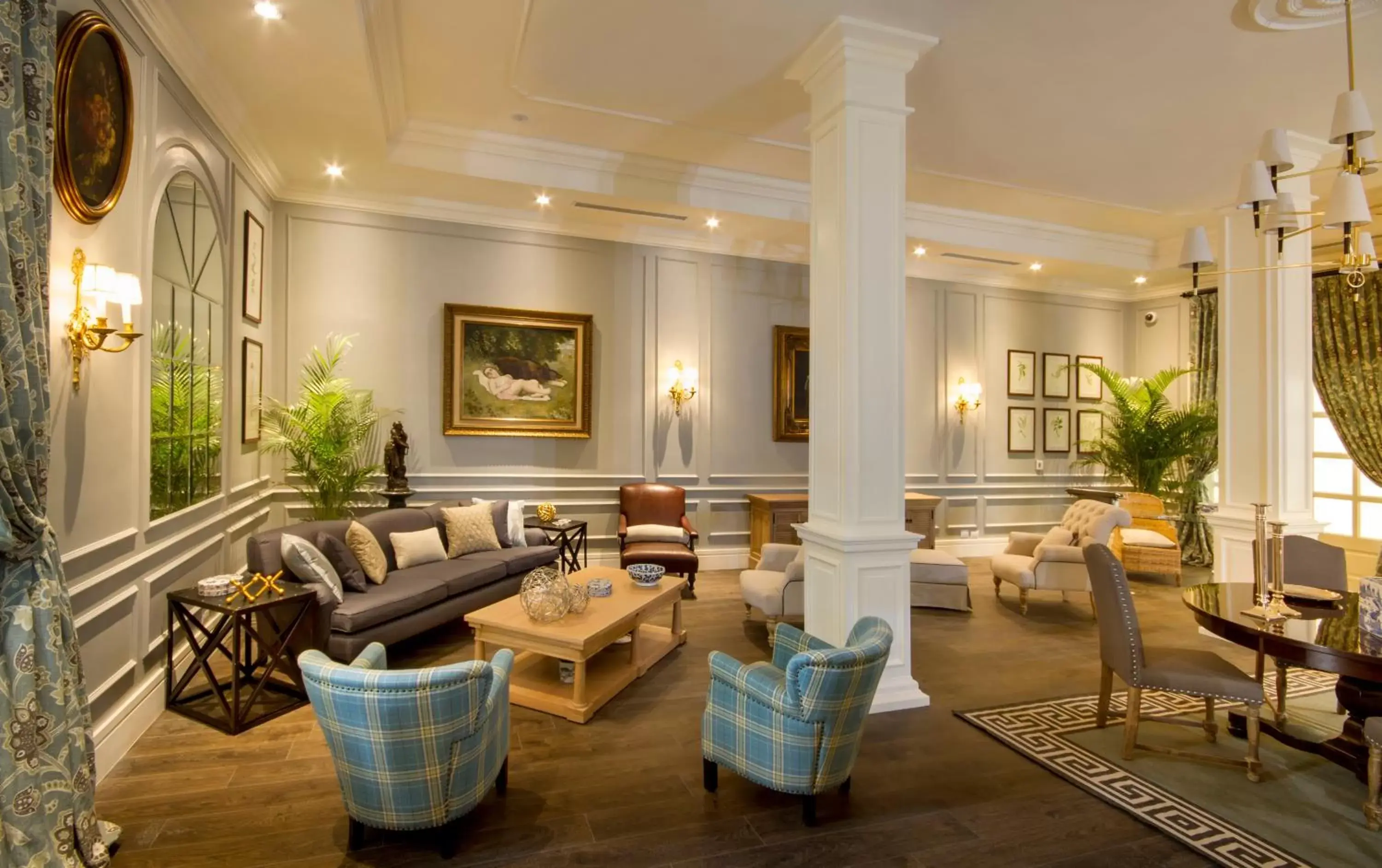 Lounge or bar, Lobby/Reception in Hotel del Parque