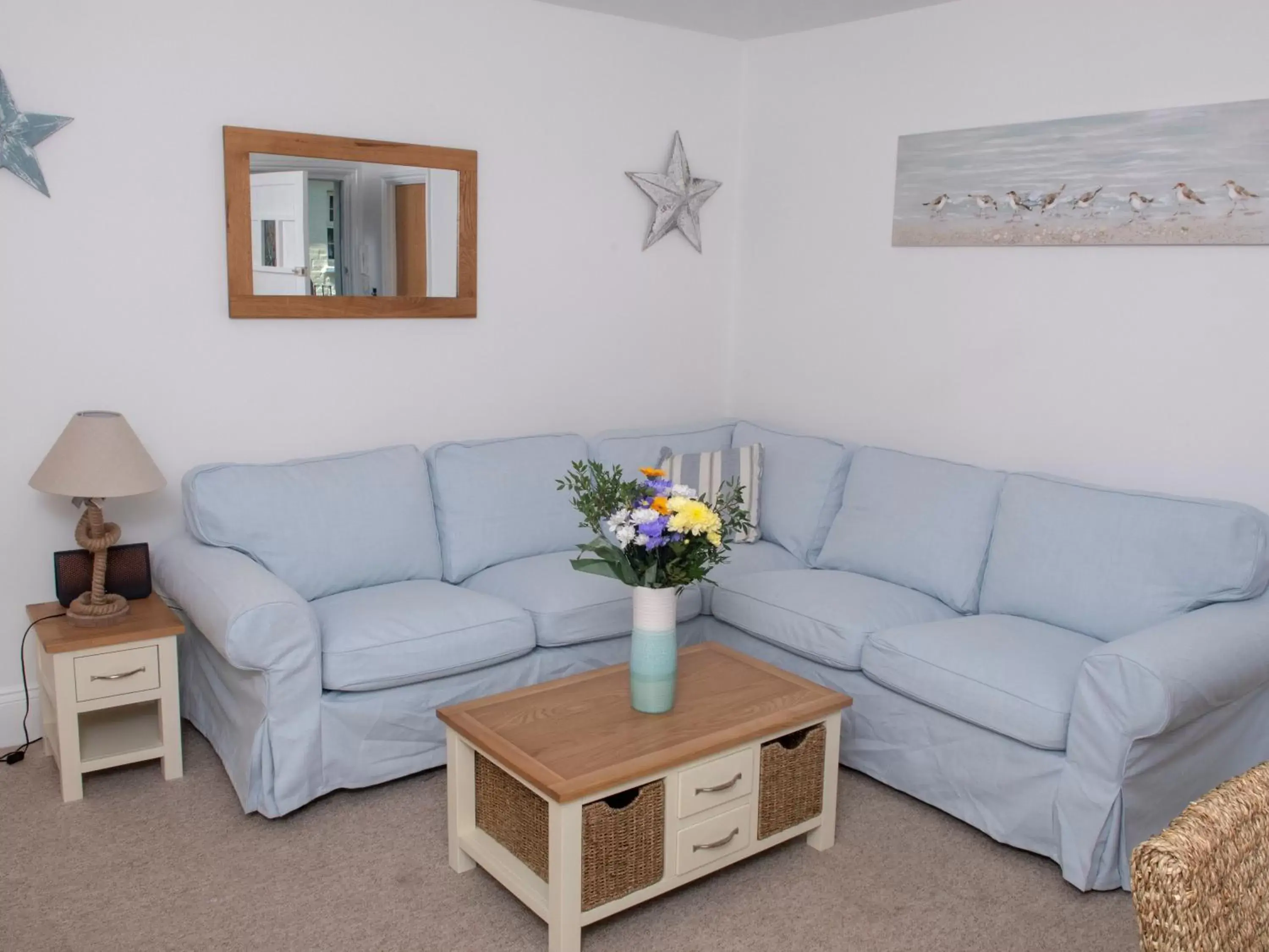 Living room, Seating Area in Harbour Retreat Trinity Mews