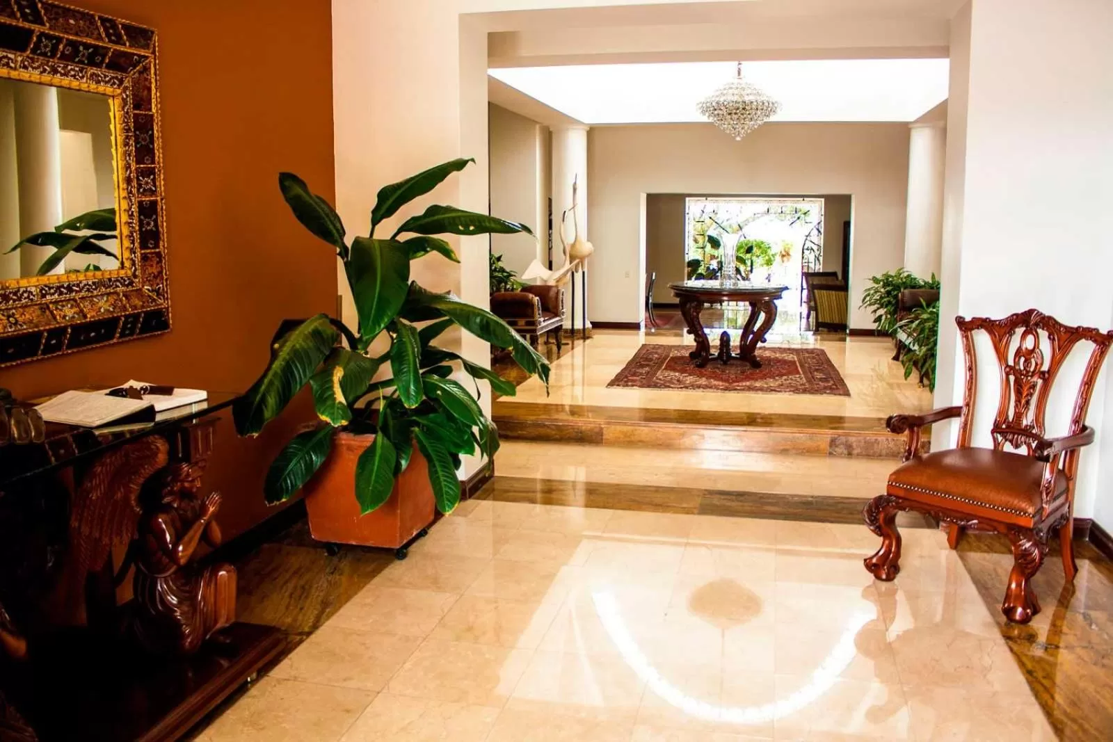 Living room in Hotel Boutique Villa Casuarinas