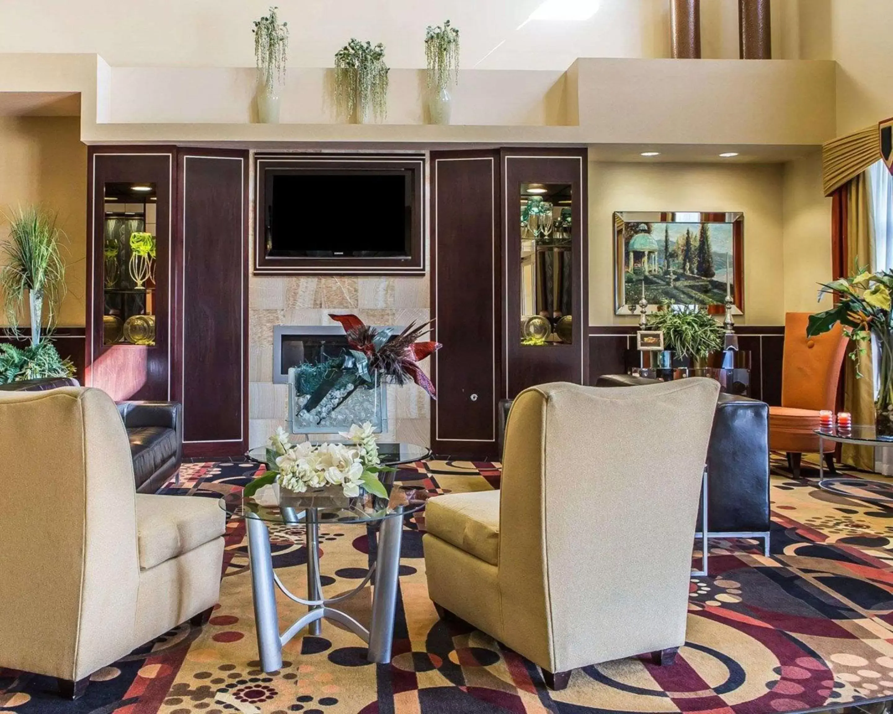 Lobby or reception in Comfort Suites Troy-I75