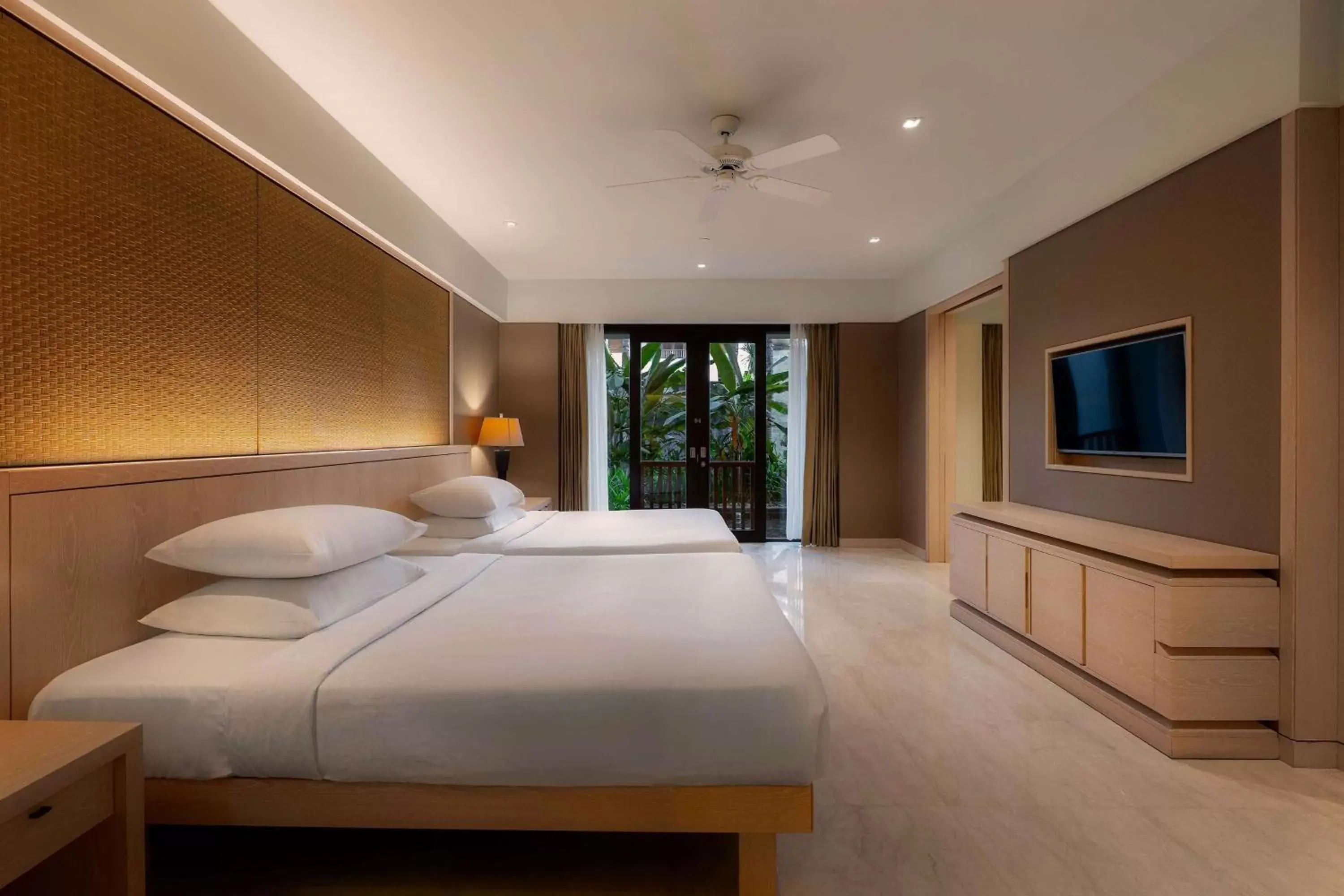 Bed in Conrad Bali