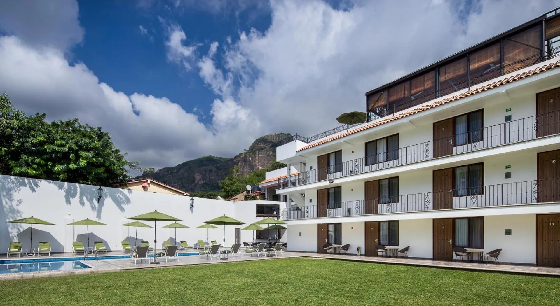 Property building in Hotel Las Puertas de Tepoztlan