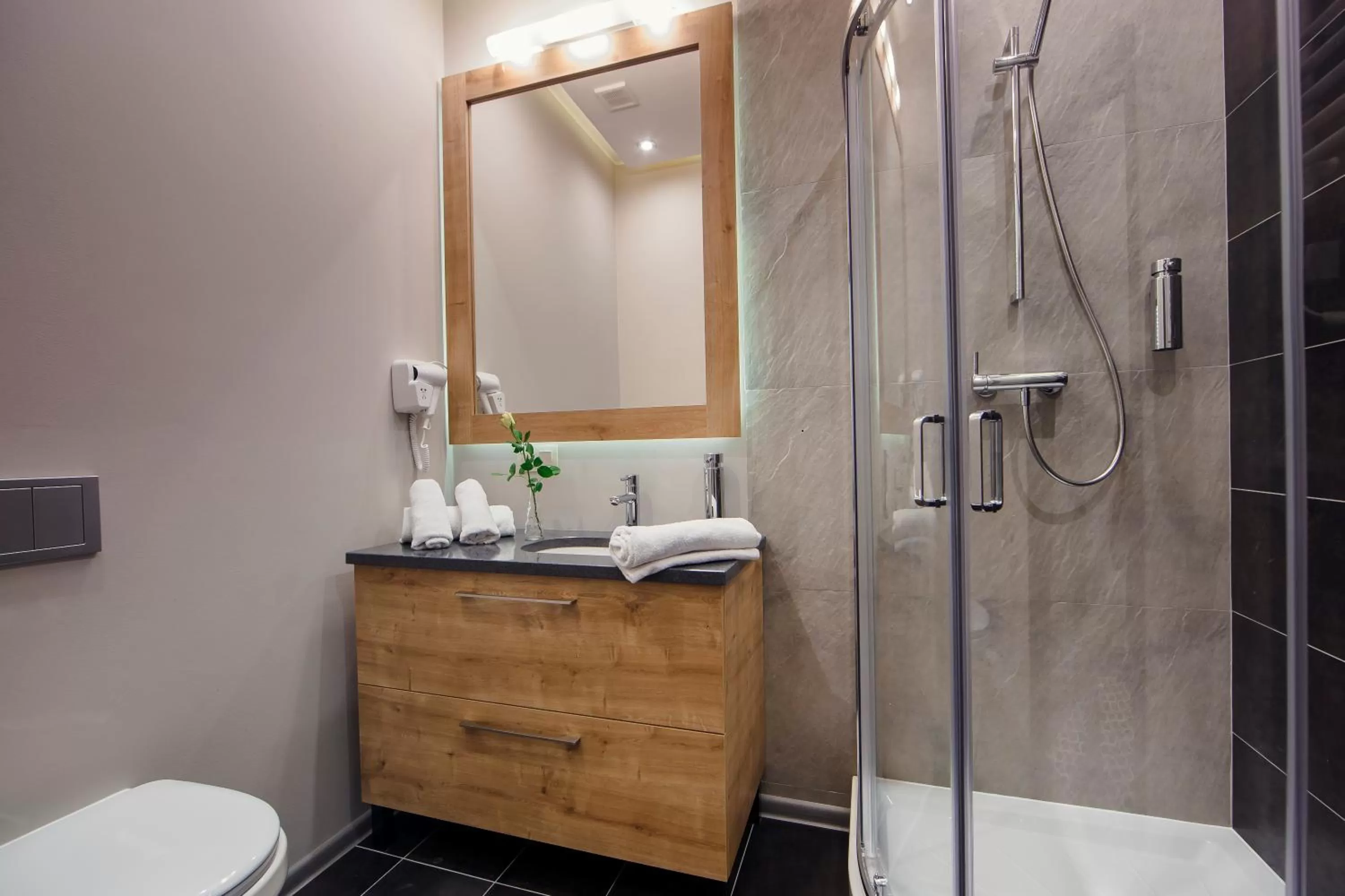 Bathroom in Art Hotel's Sosnowiec