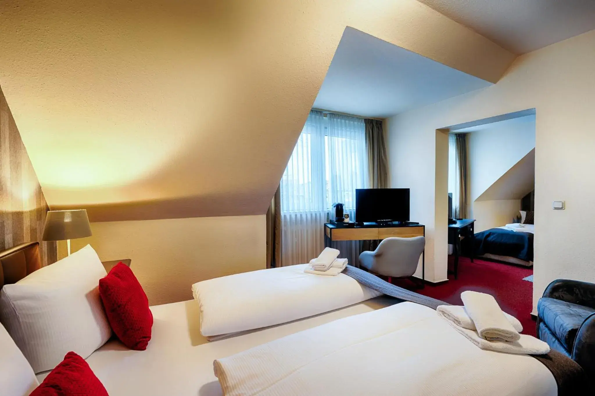 Photo of the whole room, Bed in Hotel Fürst Garden