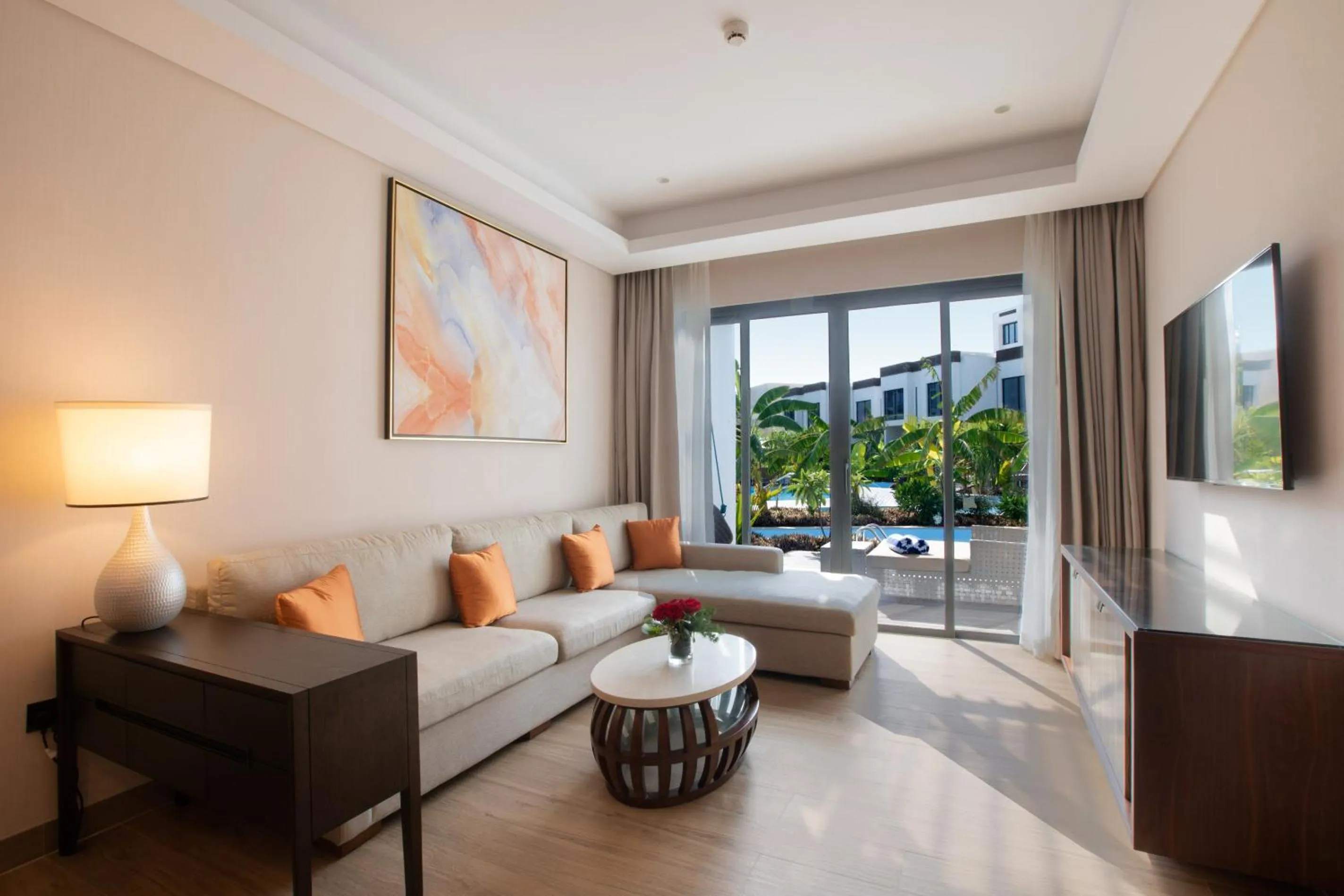 Living room in Millennium Resort Salalah