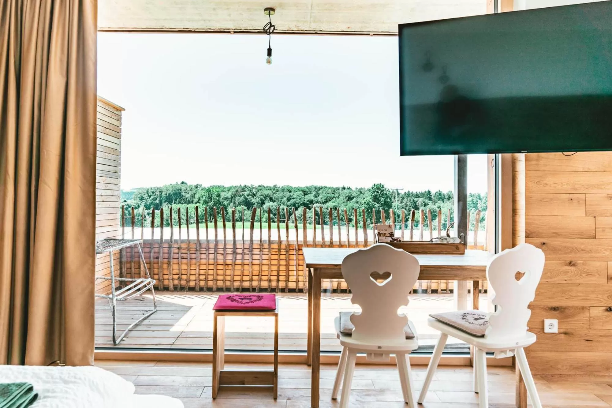 Balcony/Terrace in Gut Hügle Erlebnishof & Spa