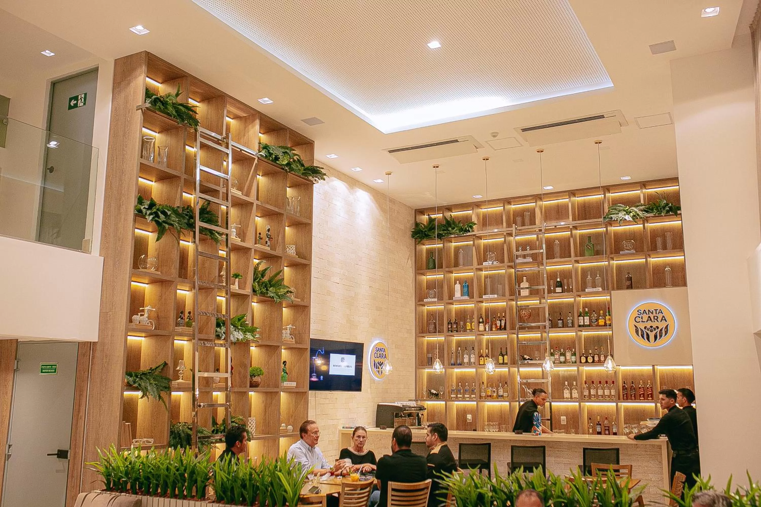 Lobby or reception in Manaíra Hotel