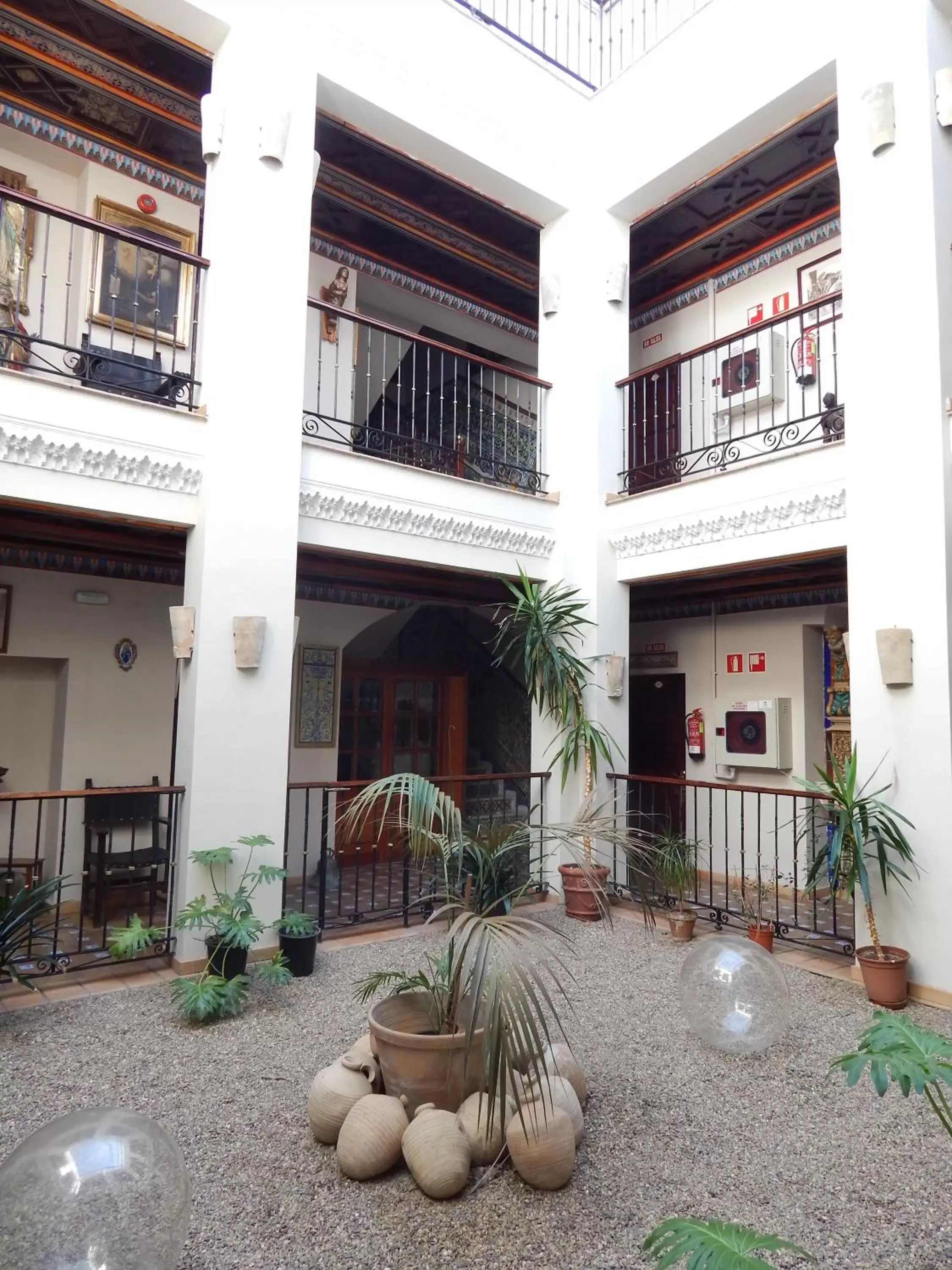 Patio in Hotel Convento La Gloria