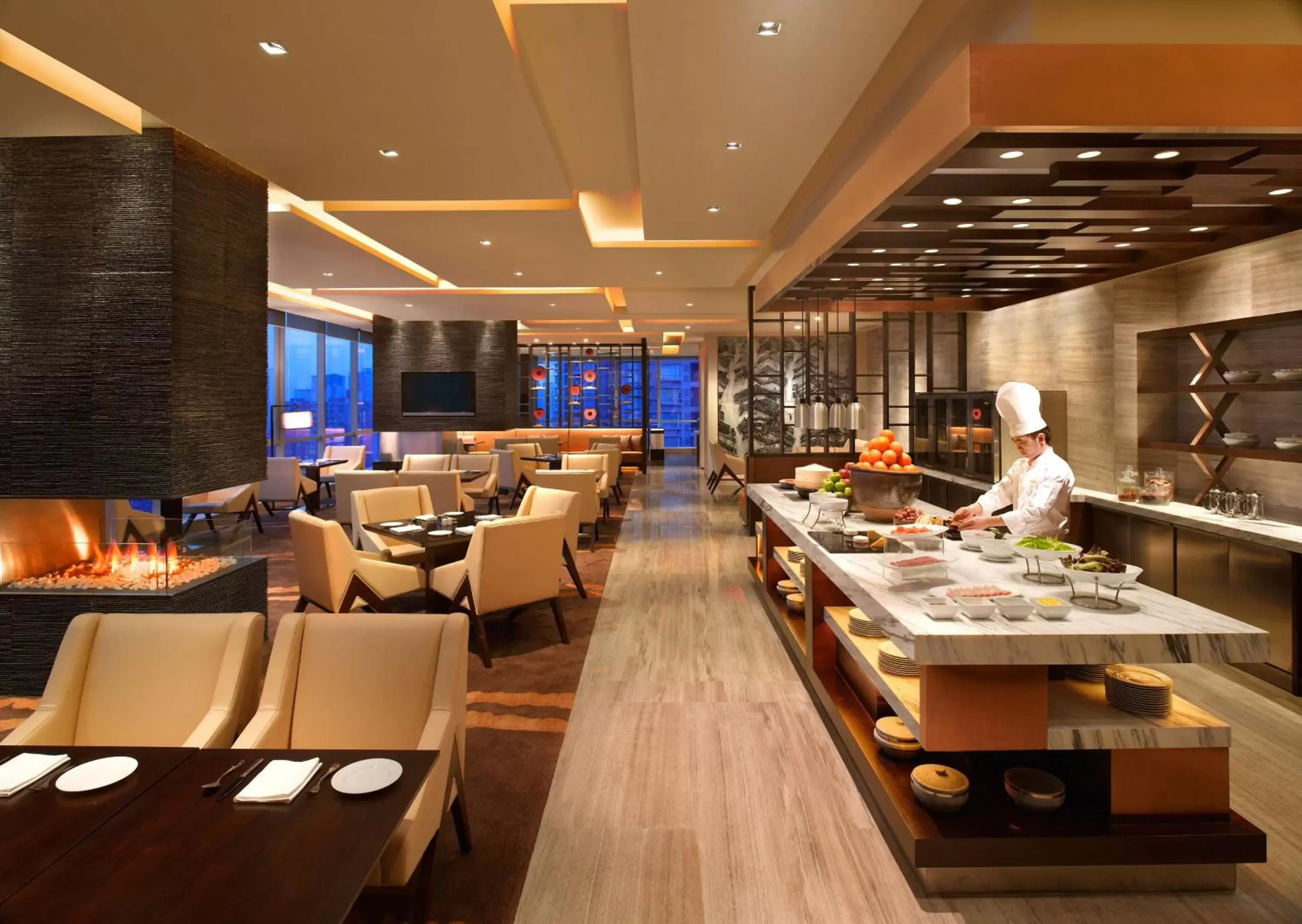 Lounge or bar, Restaurant/Places to Eat in Hyatt Regency Chongqing Hotel