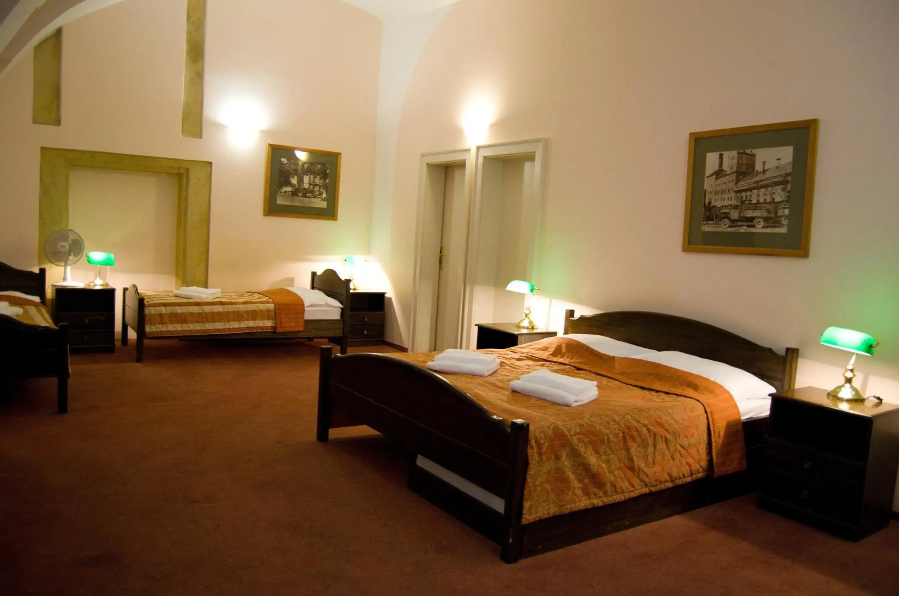 Photo of the whole room, Bed in U Medvidku-Brewery Hotel