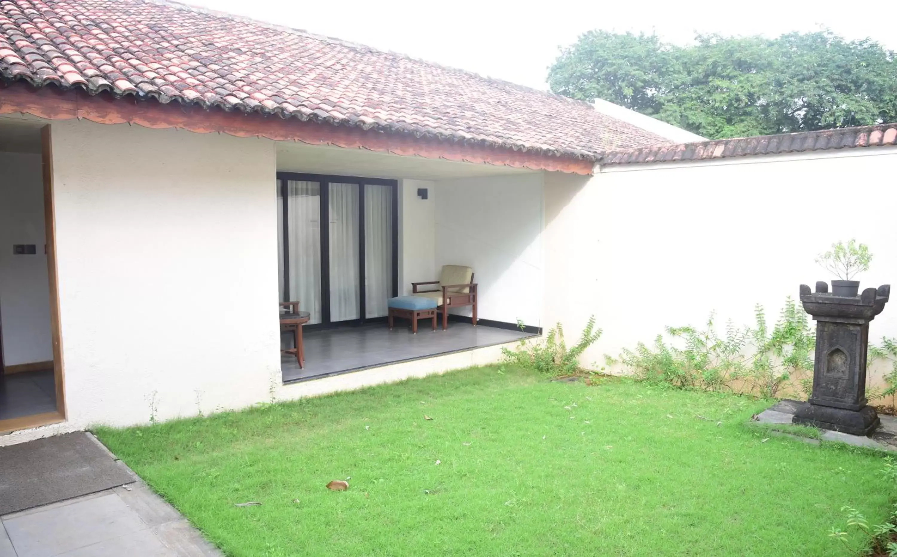 Patio, Garden in Radisson Blu Resort & Spa Alibaug