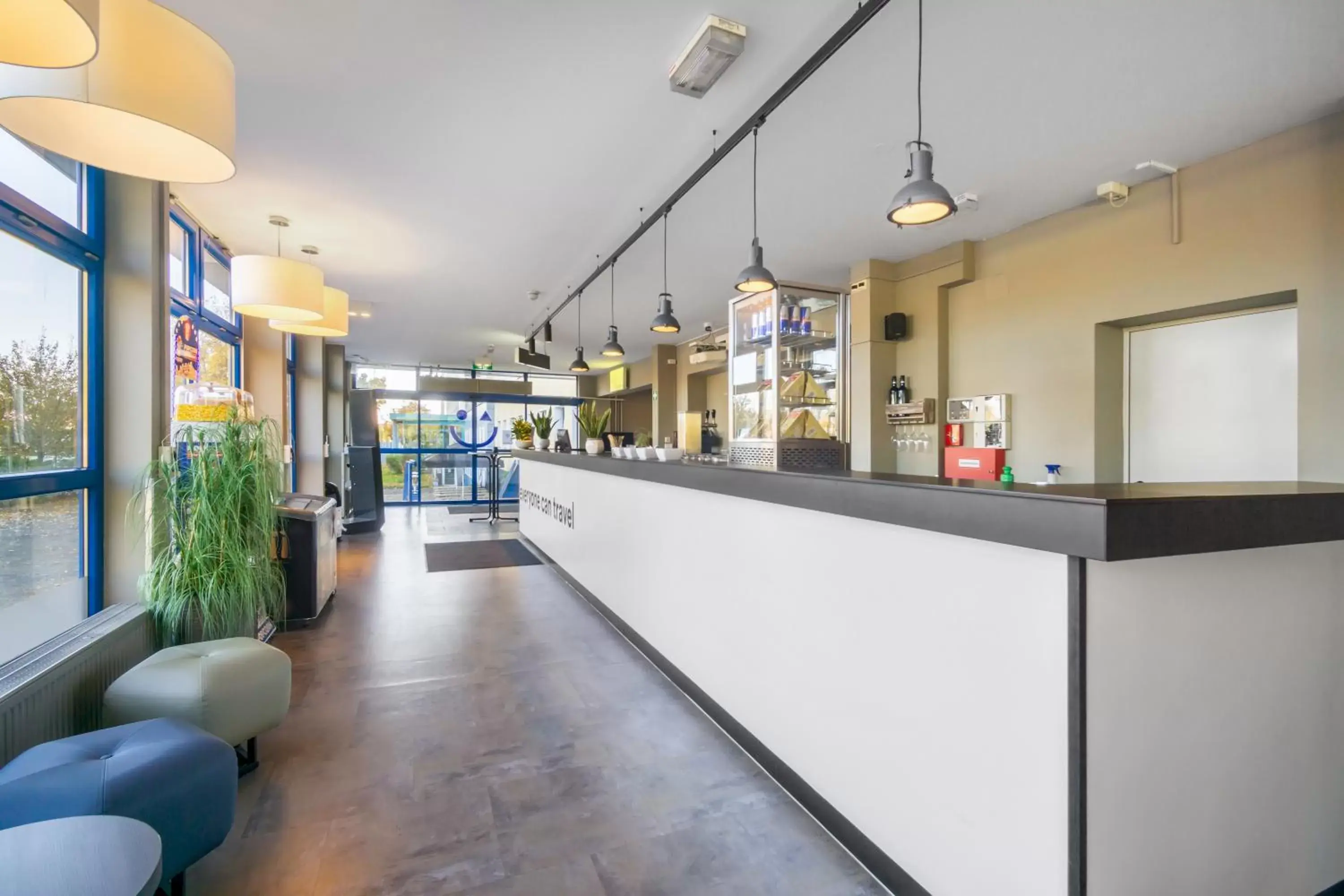 Lobby or reception in a&o Dresden Hauptbahnhof Lobby or reception in a&o Dresden Hauptbahnhof