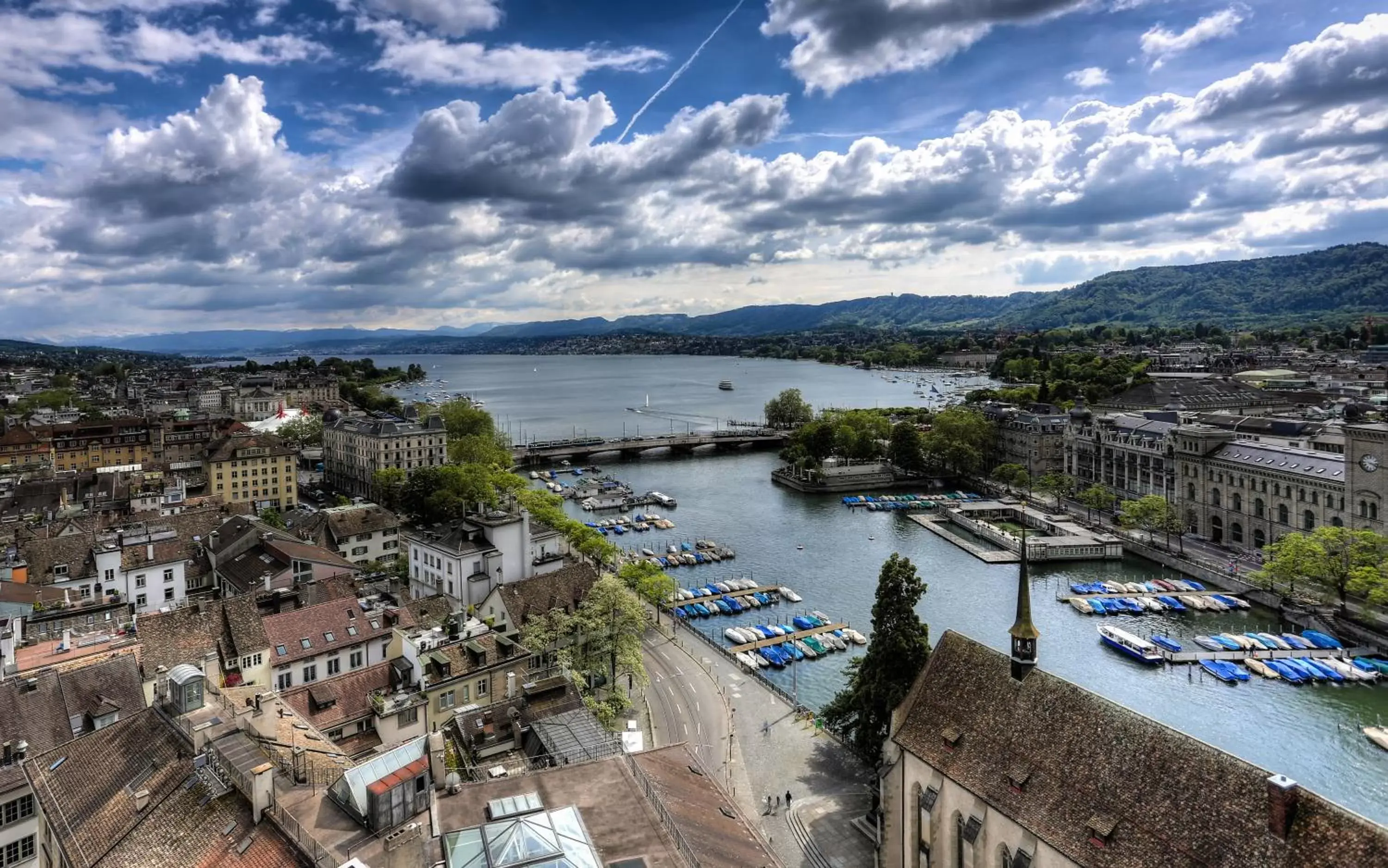 Bird's eye view, Bird's-eye View in Best Western Plus Hotel Zürcherhof