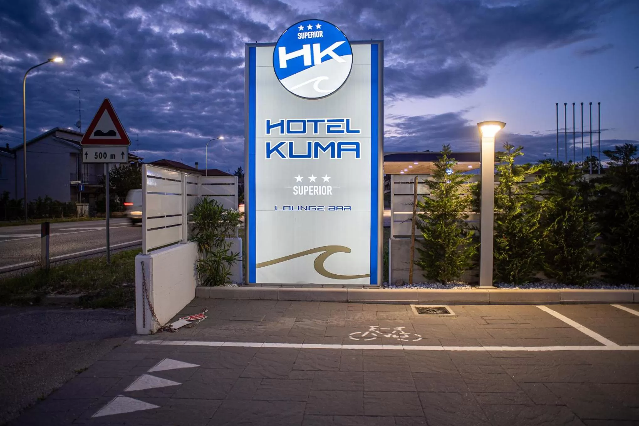 Property building in Hotel Kuma