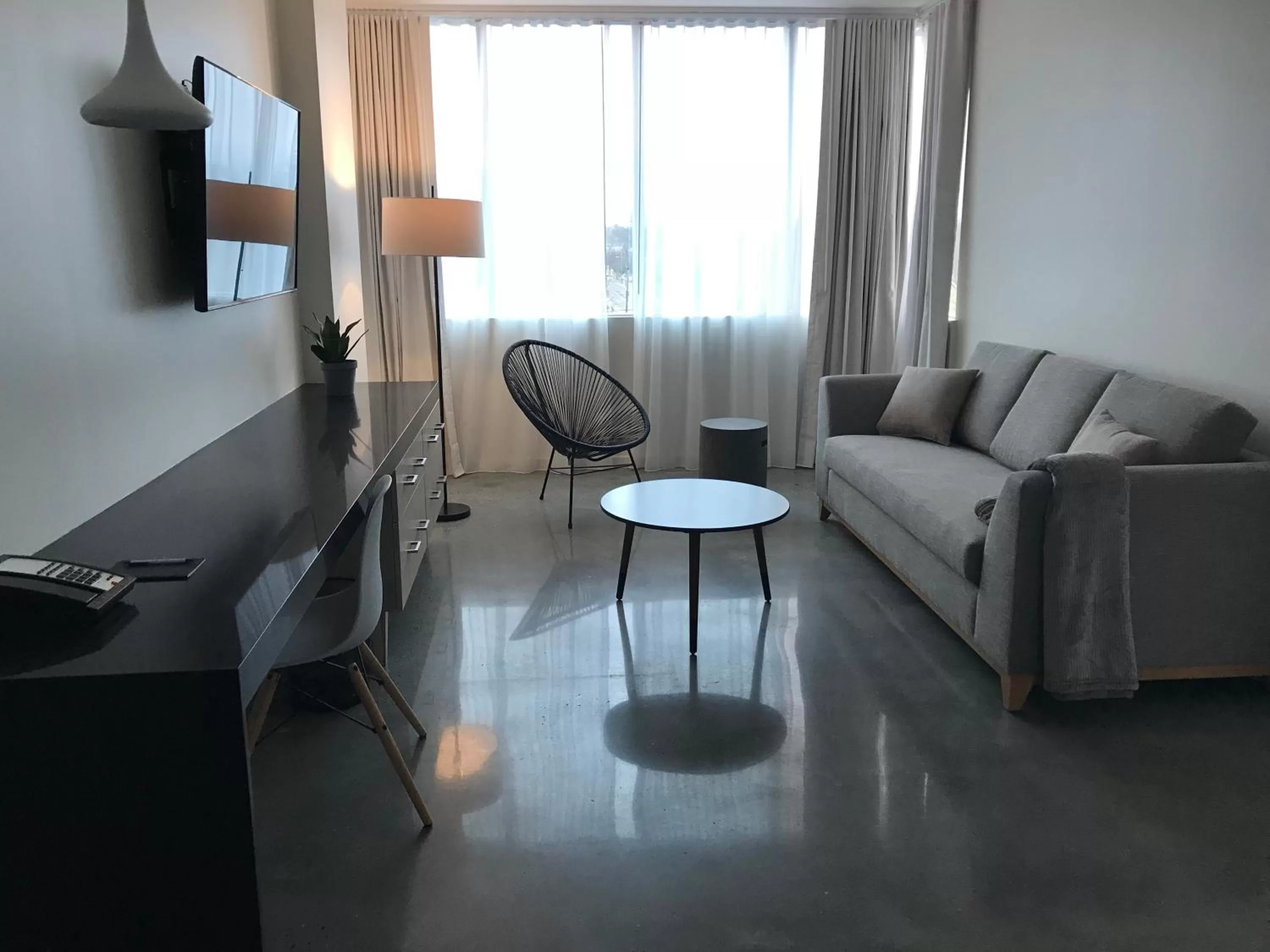 Living room in The Preston House and Hotel