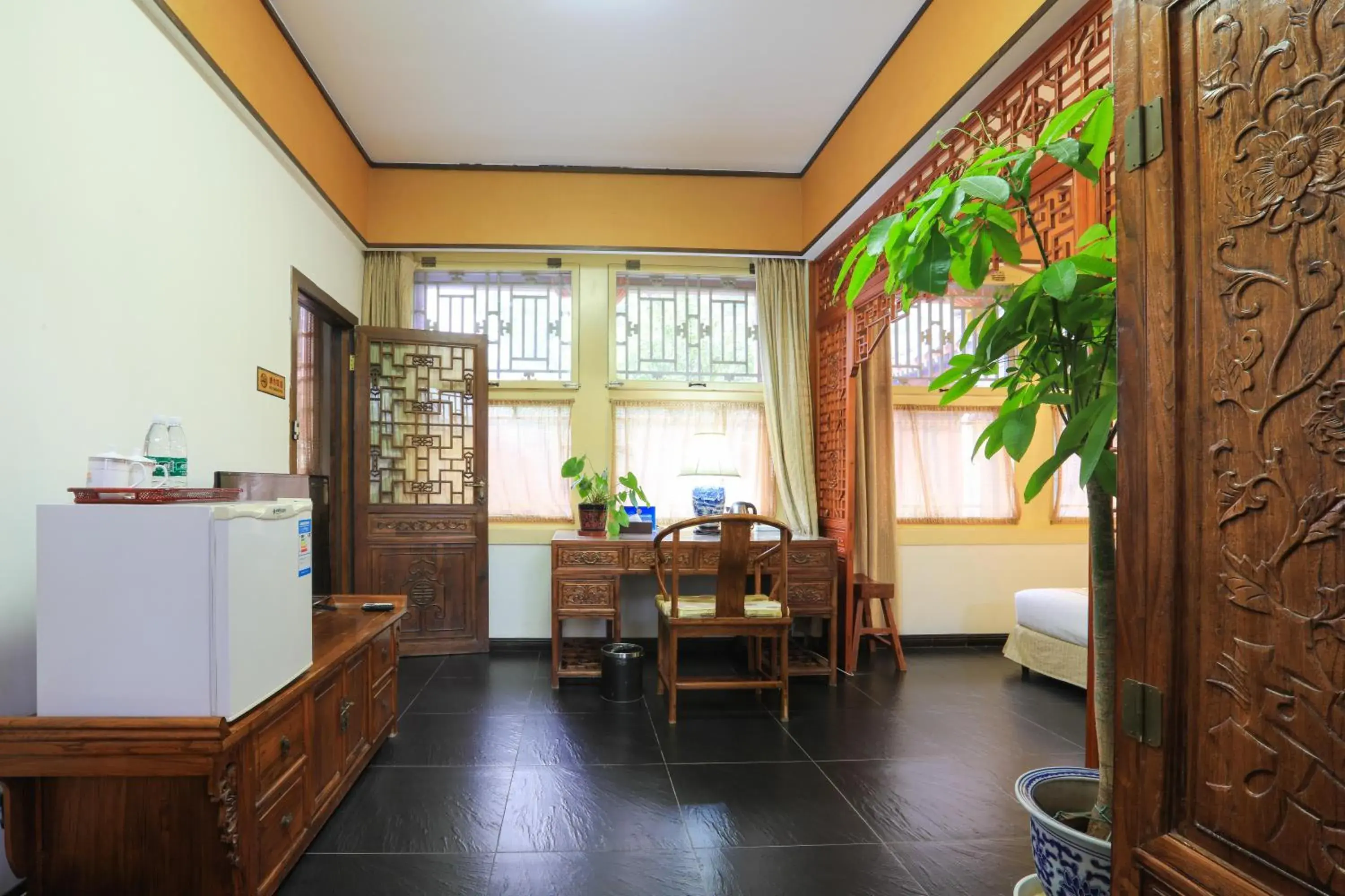 Living room, Seating Area in Beijing Jingyuan Courtyard Hotel