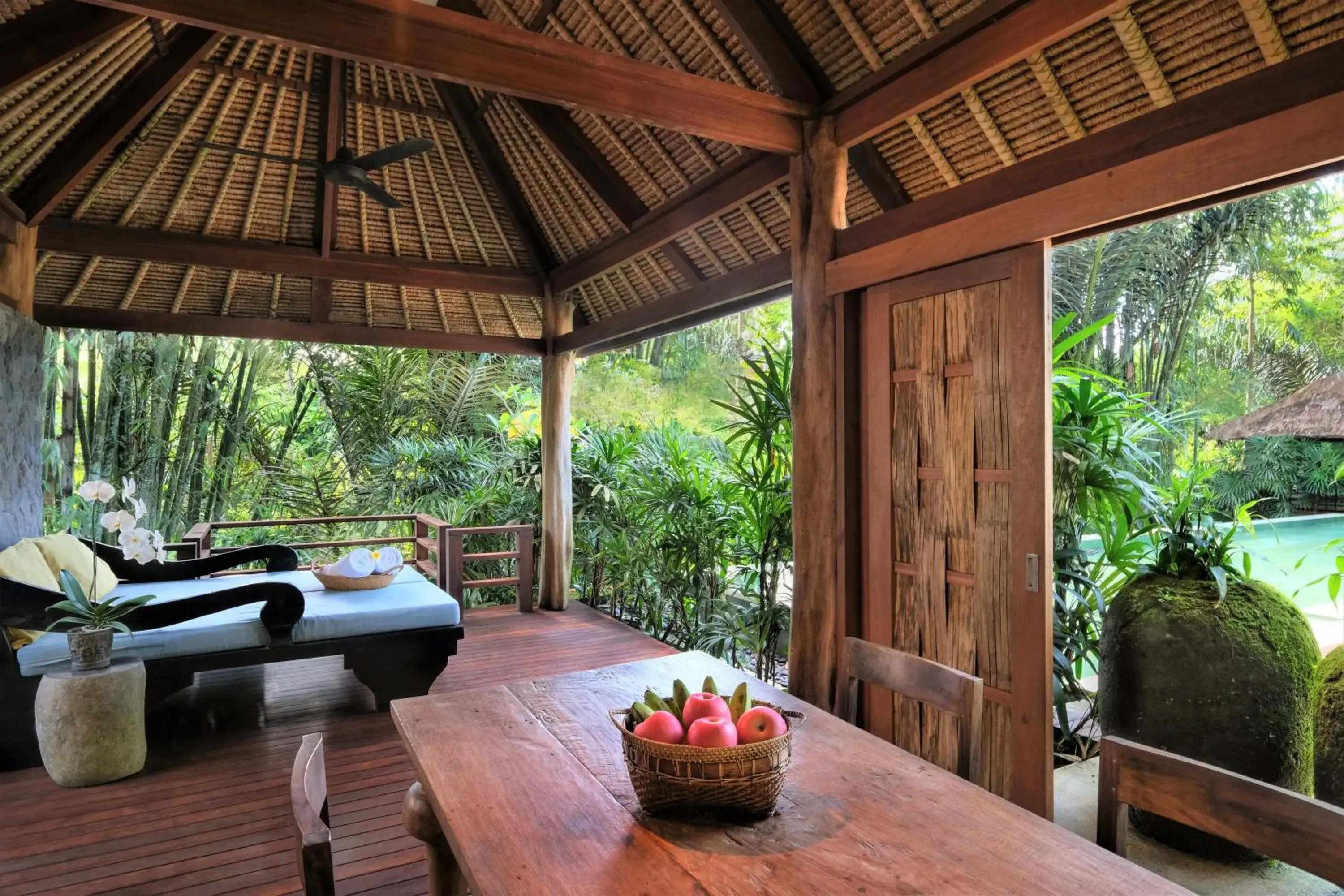 Balcony/Terrace in The Purist Villas & Spa Ubud