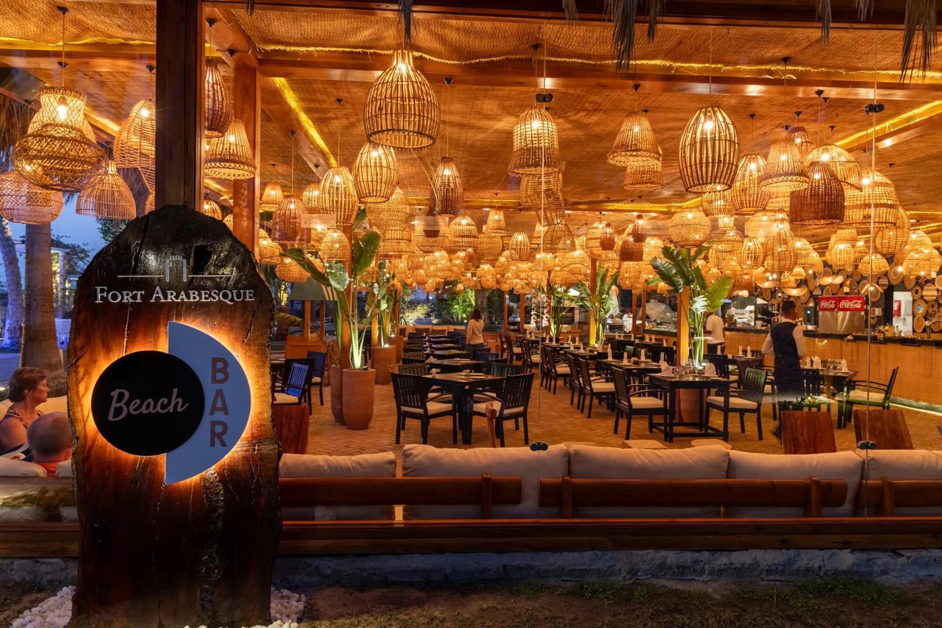 Restaurant/places to eat in Fort Arabesque Resort, Spa & Villas