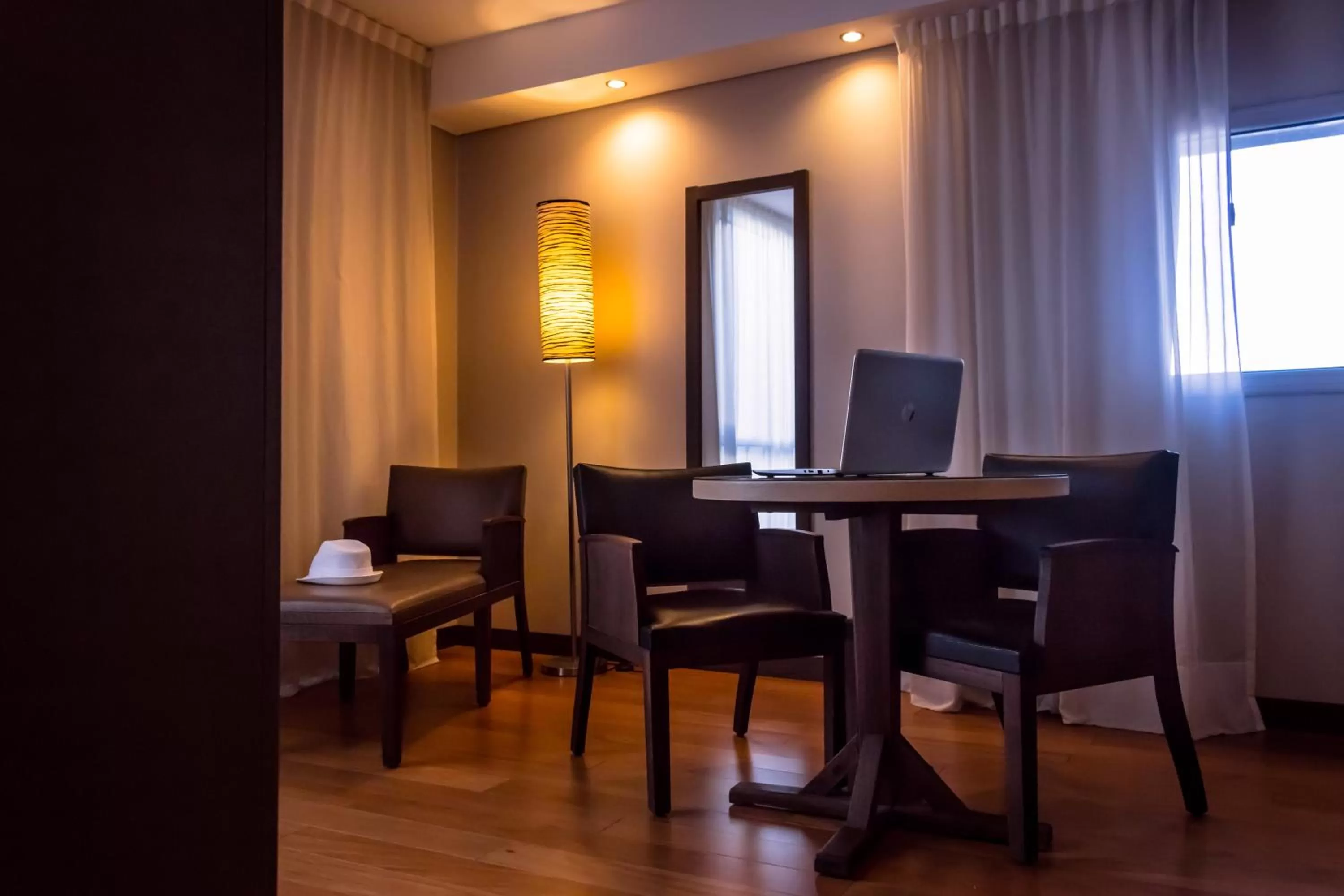 Seating area in AXSUR Design Hotel