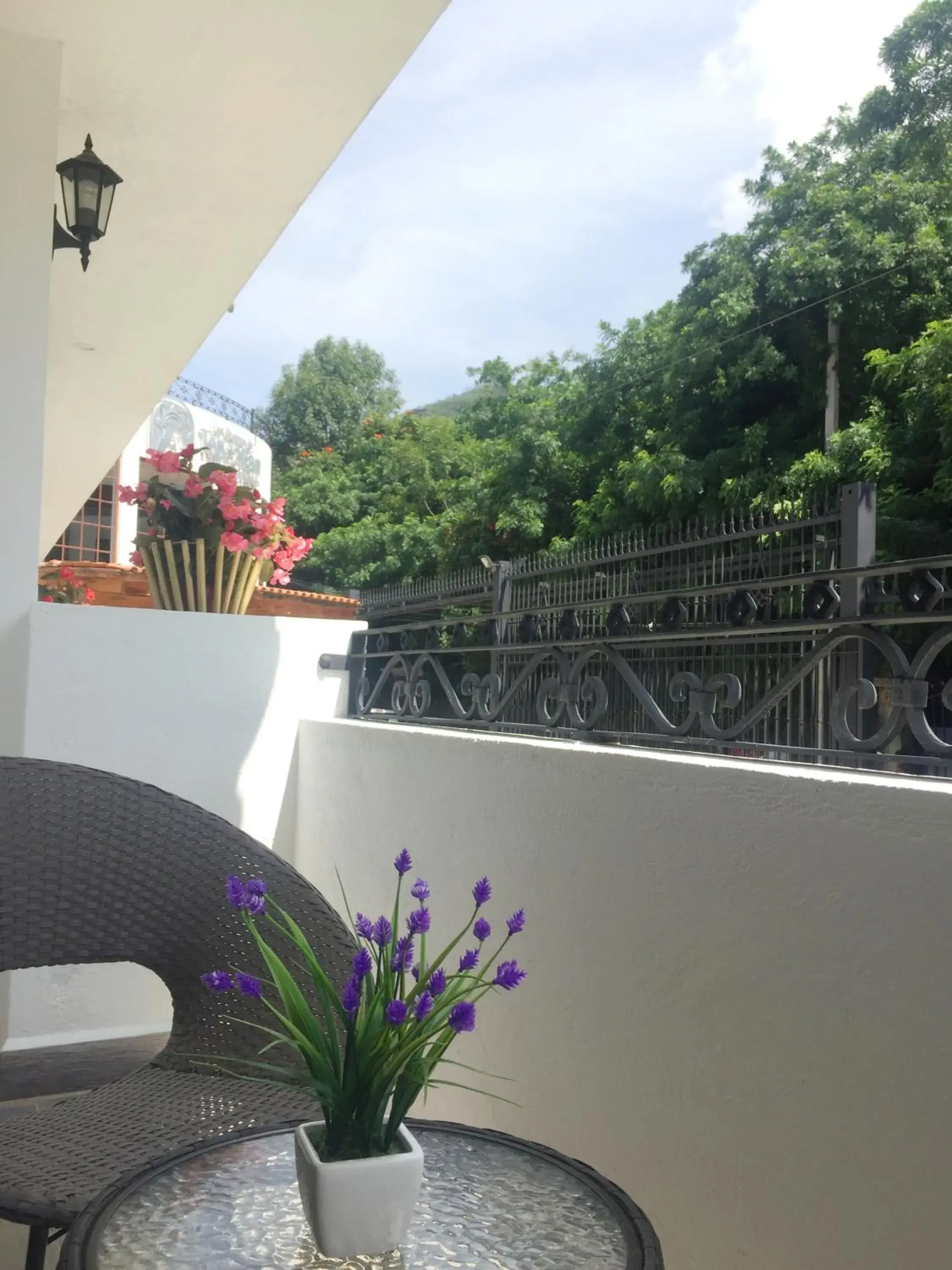 Balcony/Terrace in Hotel Las Puertas de Tepoztlan