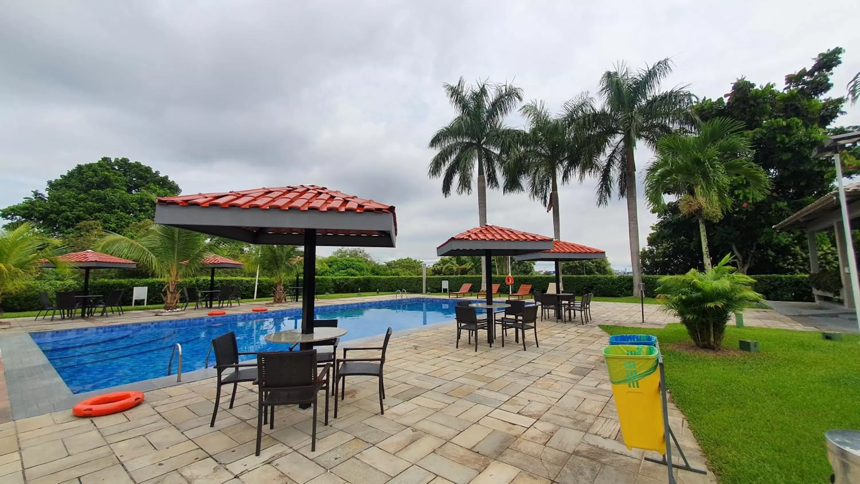 Patio, Swimming Pool in Novotel Manaus