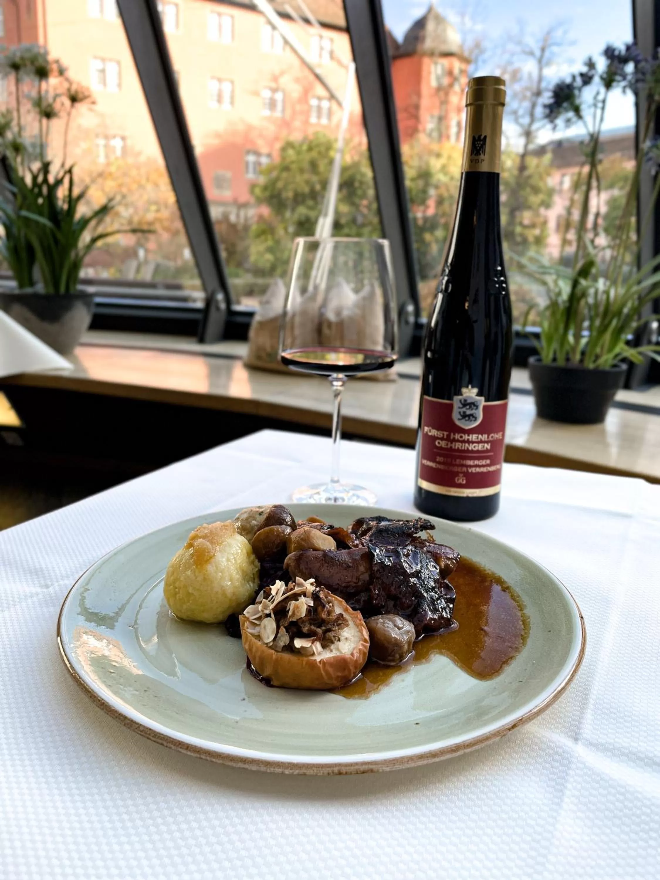 Food and drinks in Hotel-Restaurant Anne-Sophie