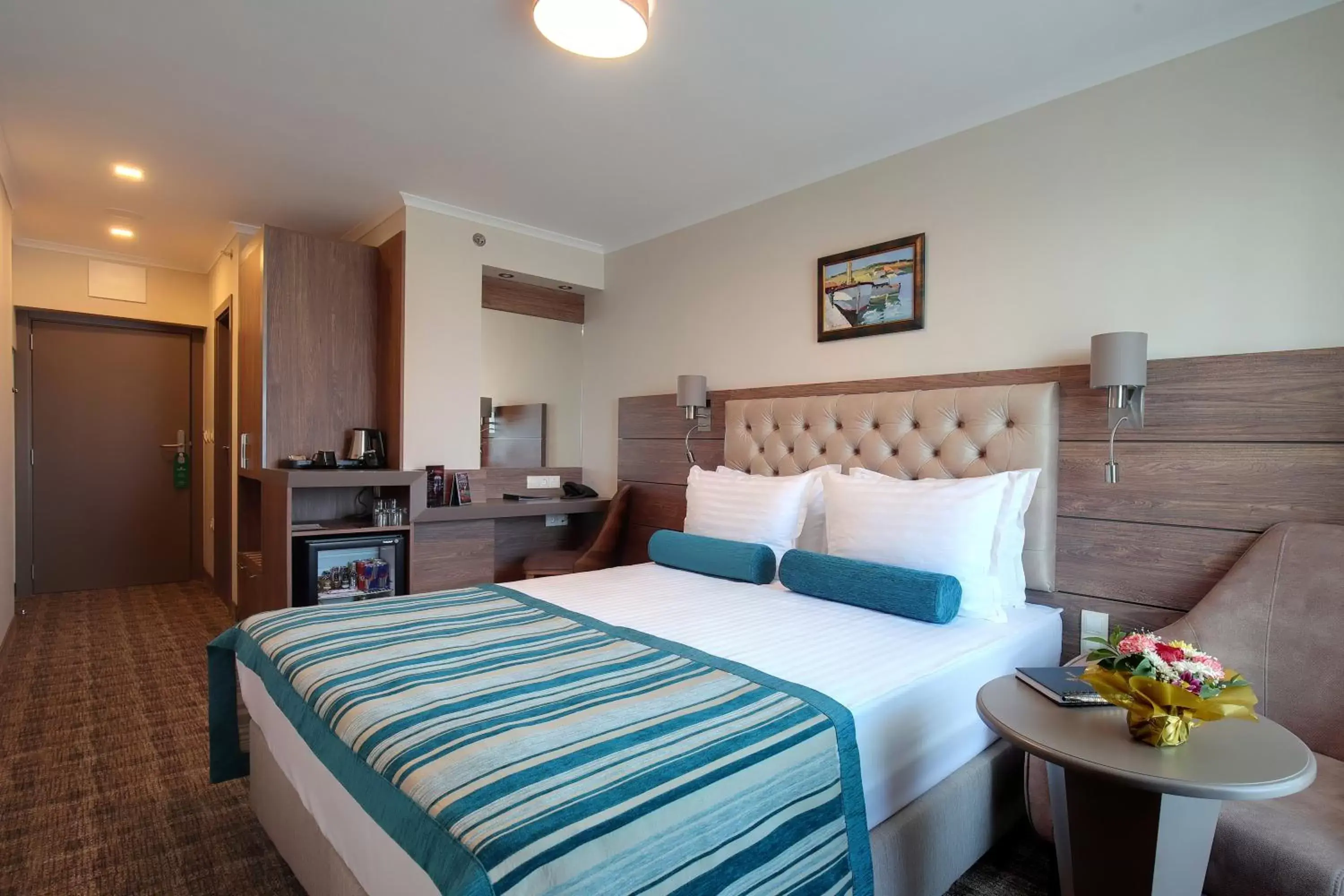 Bed in Hotel & Casino Cherno More