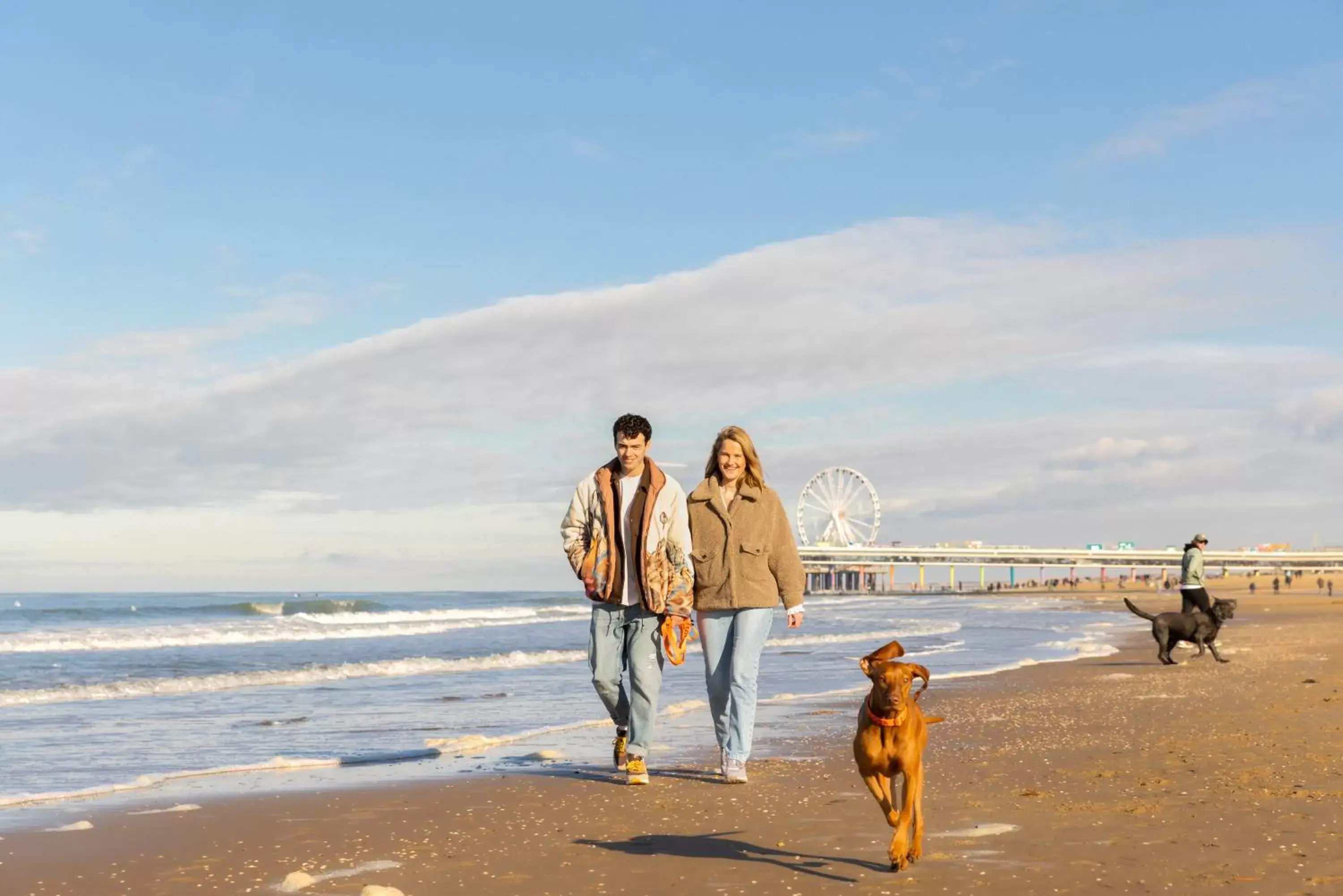 People, Beach in Ocean House Scheveningen