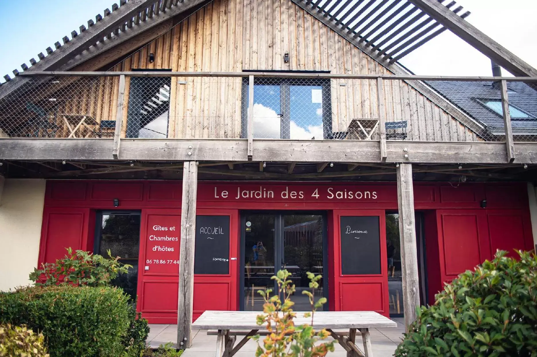 Patio in Le jardin des 4 saisons