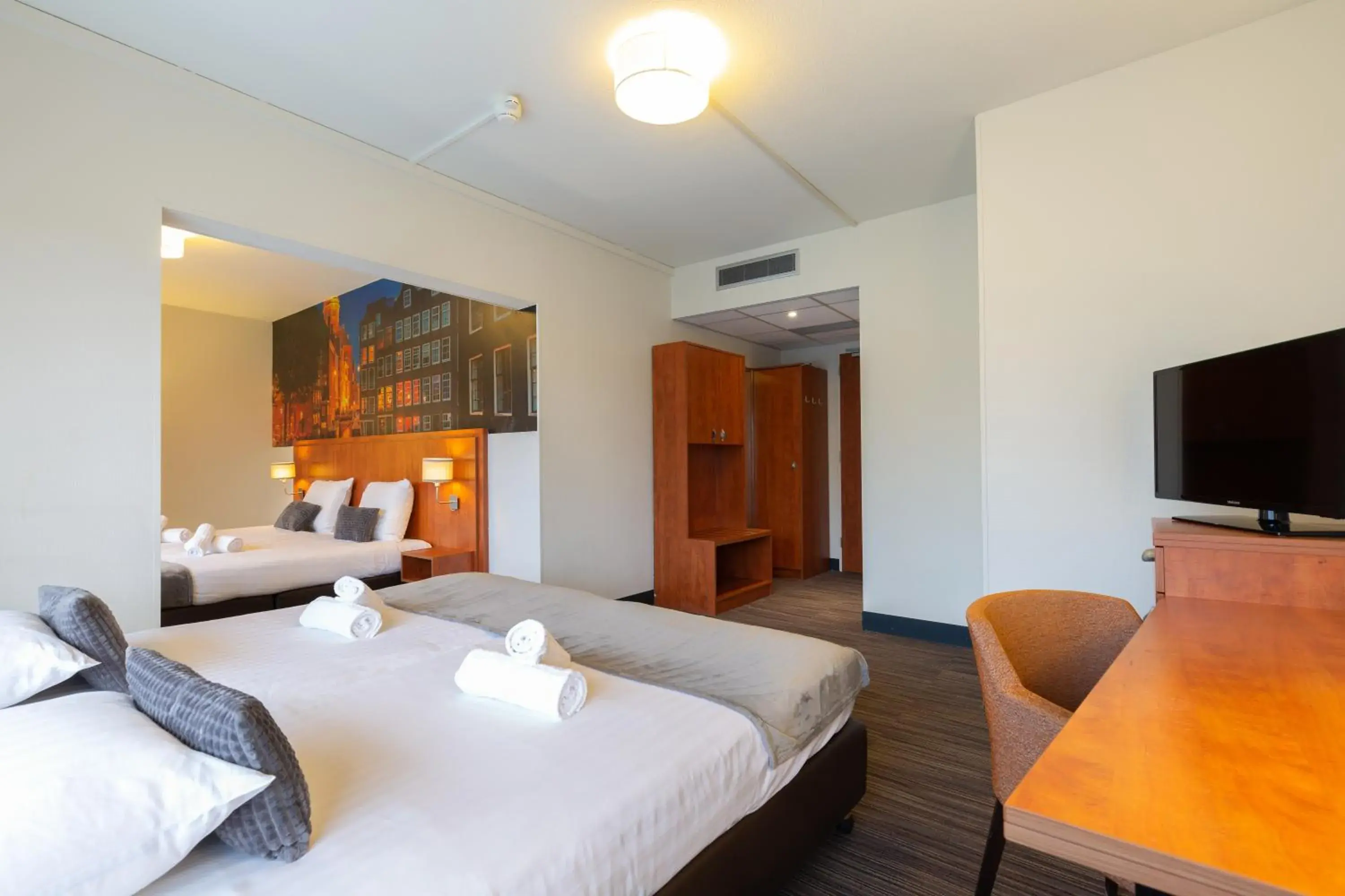 Bedroom, Bed in New West Inn Amsterdam