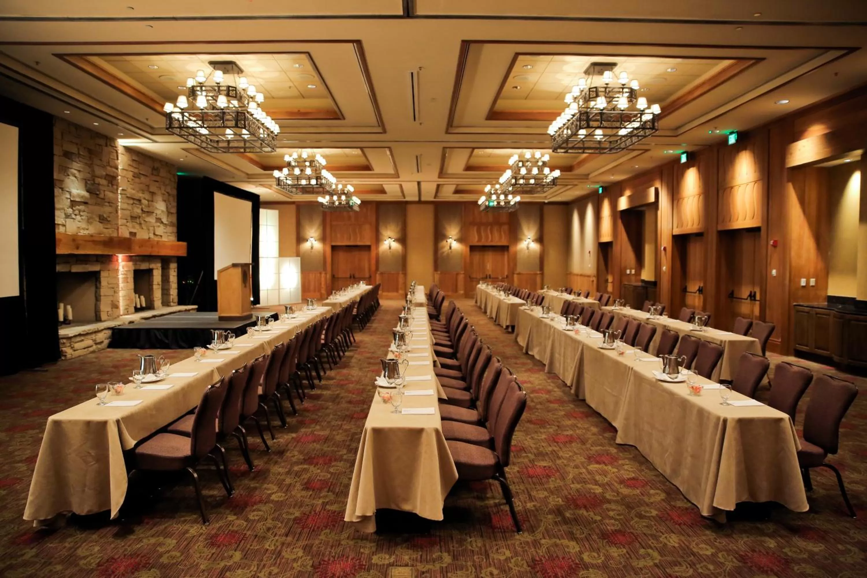 Decorative detail in Stein Eriksen Lodge Deer Valley