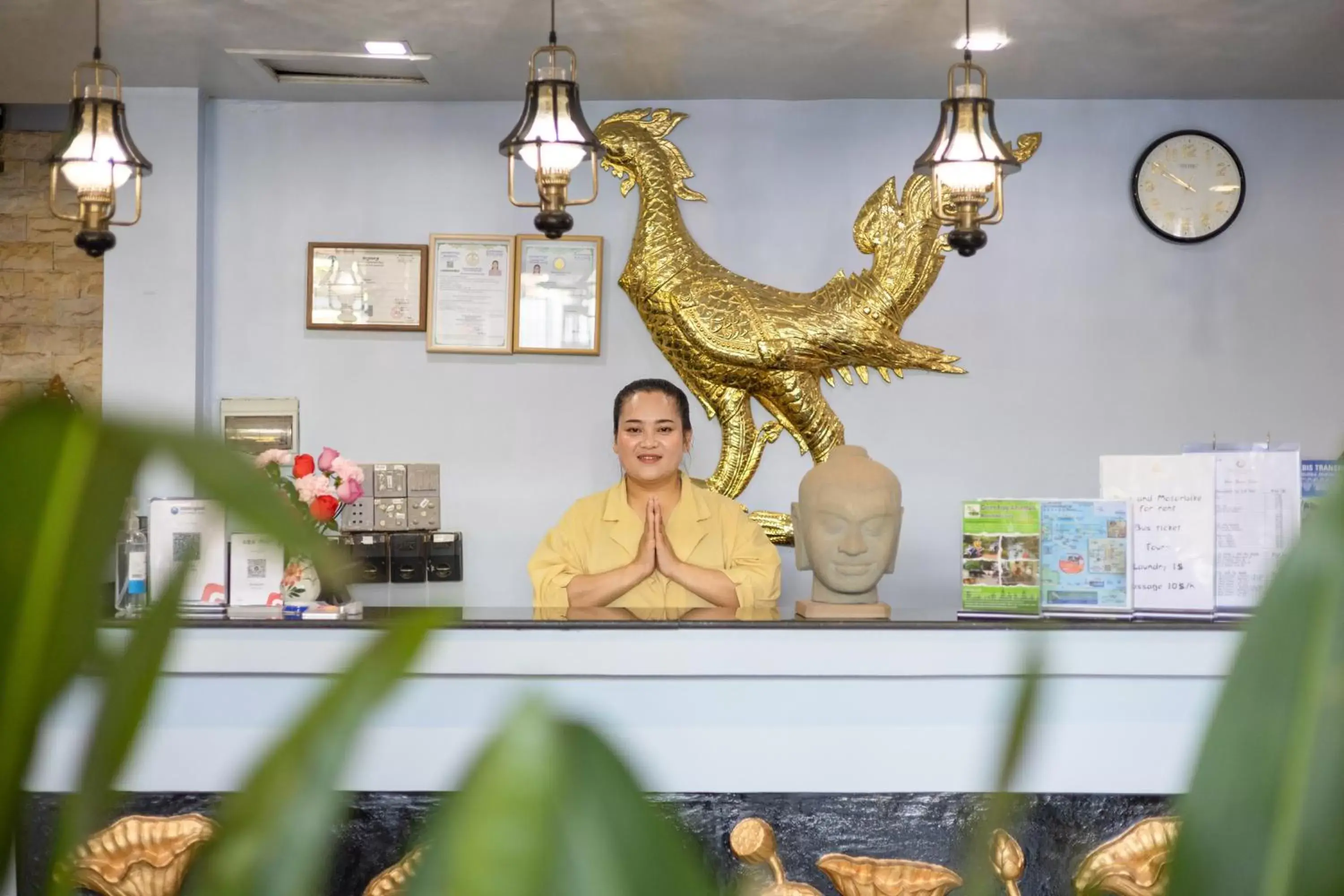 Lobby or reception in The Five Senses Boutique Hotel Lobby or reception in The Five Senses Boutique Hotel