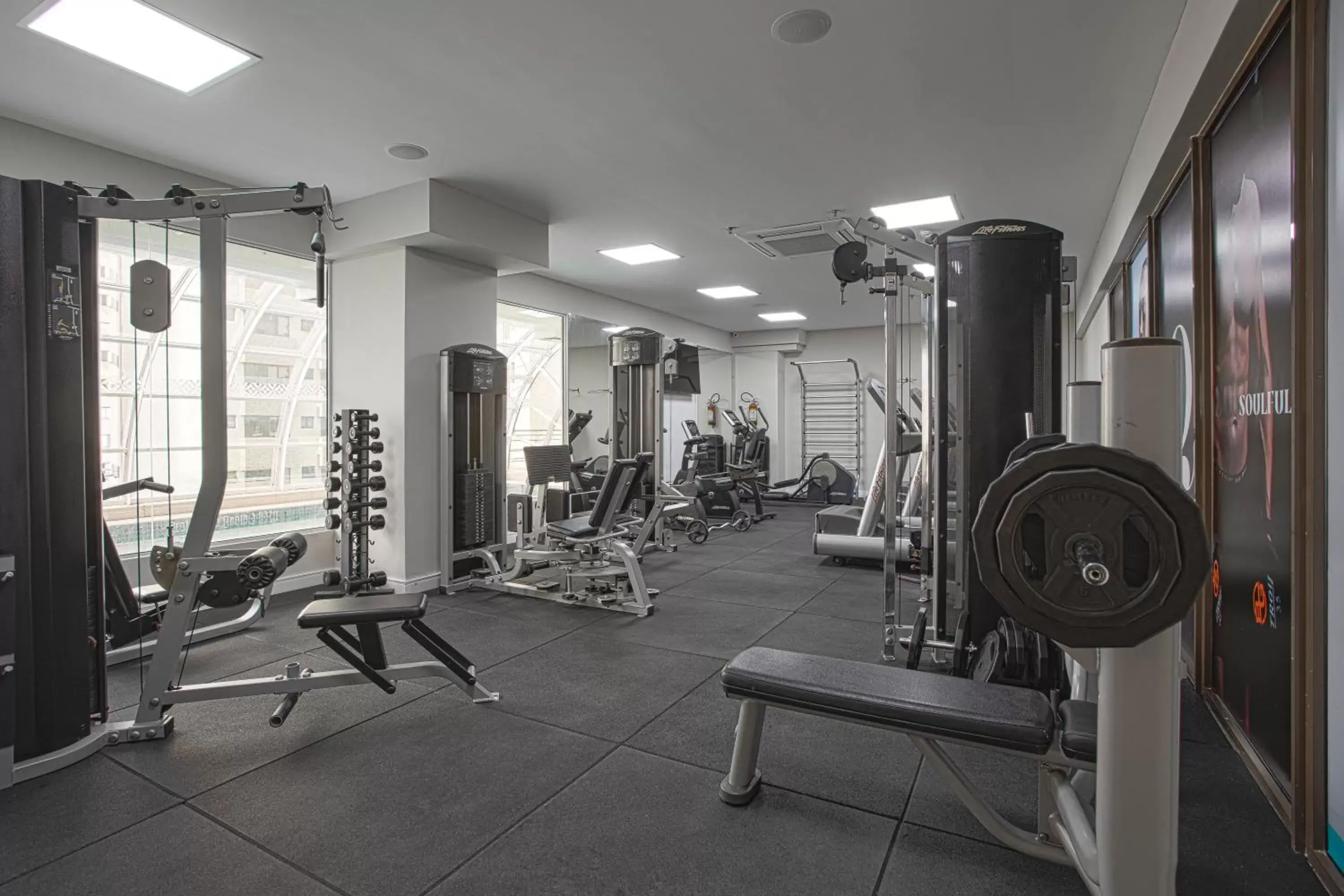 Fitness centre/facilities, Fitness Center/Facilities in QOYA Hotel Curitiba, Curio Collection by Hilton