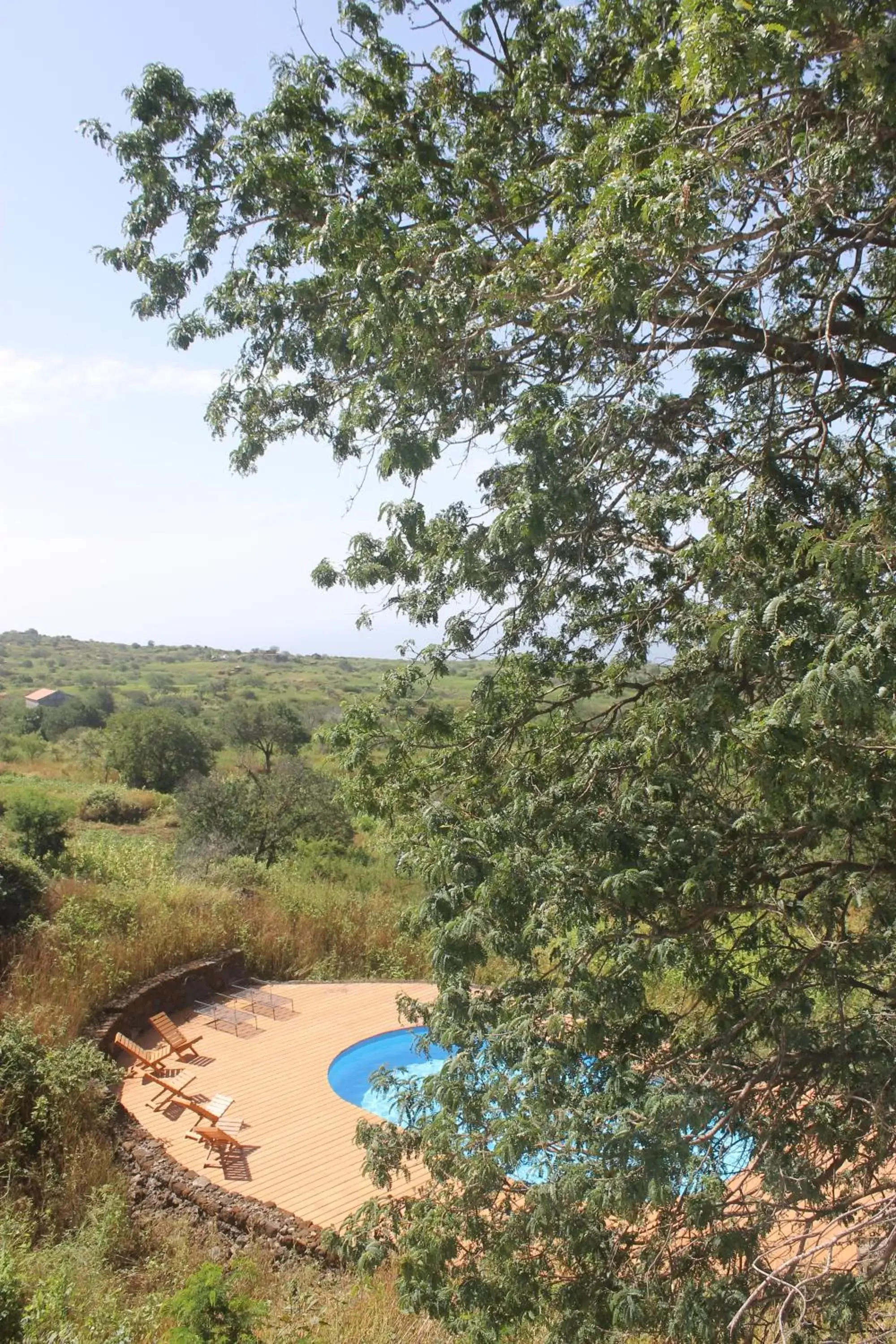 Swimming pool in La Fora Ecolodge Swimming pool in La Fora Ecolodge