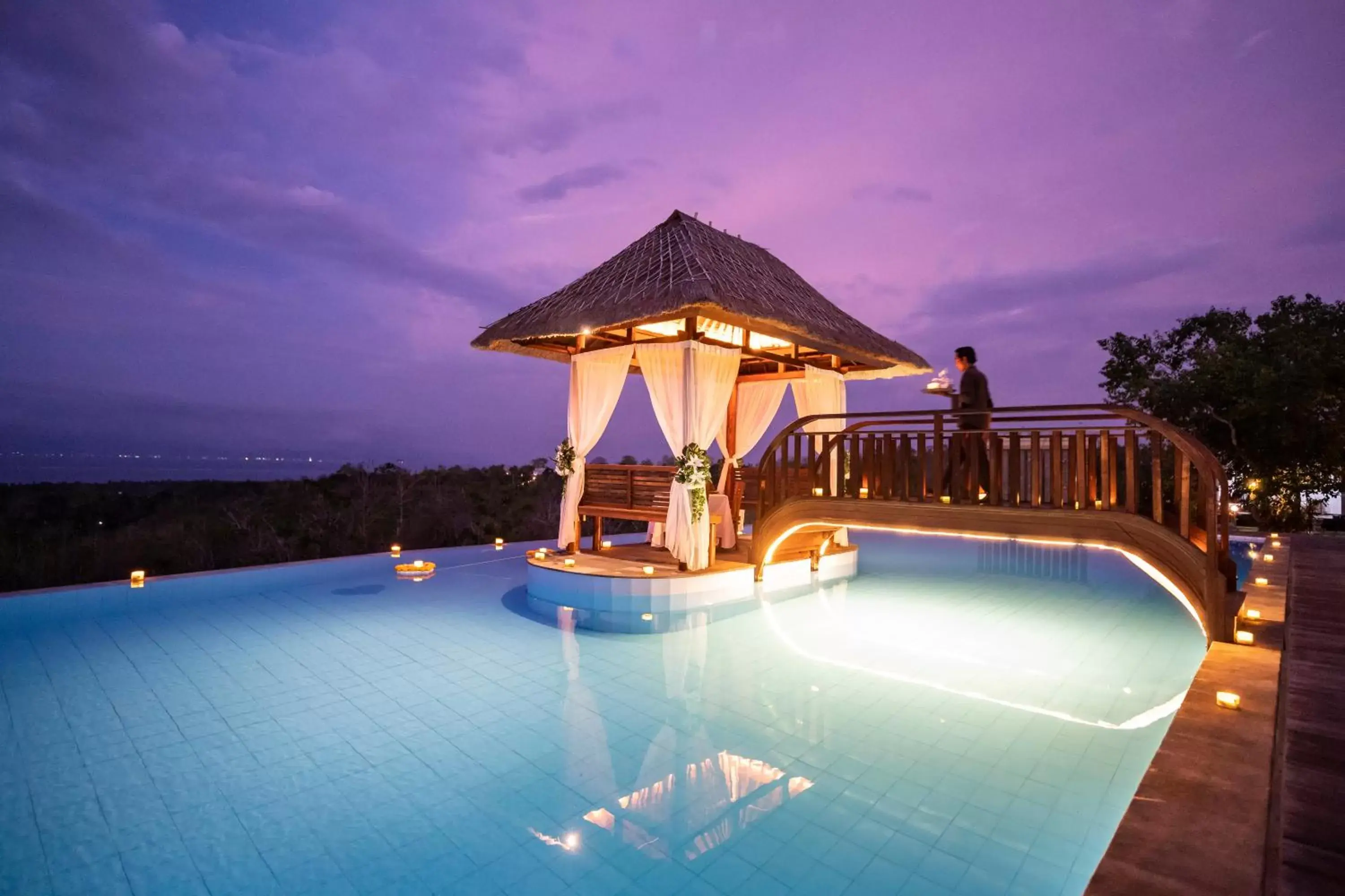 Swimming Pool in Semabu Hills Hotel Nusa Penida