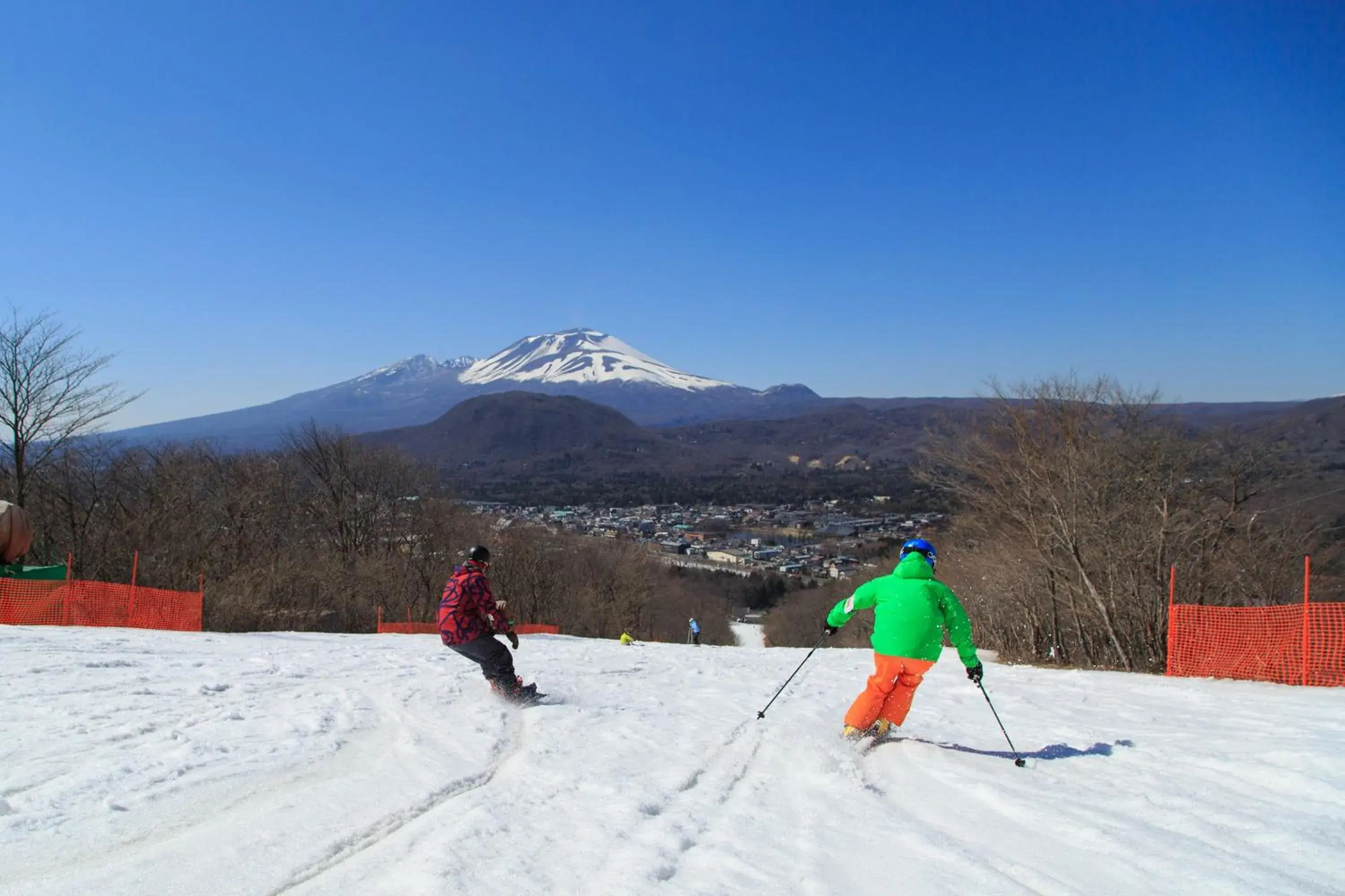 Skiing in Karuizawa Prince Hotel West