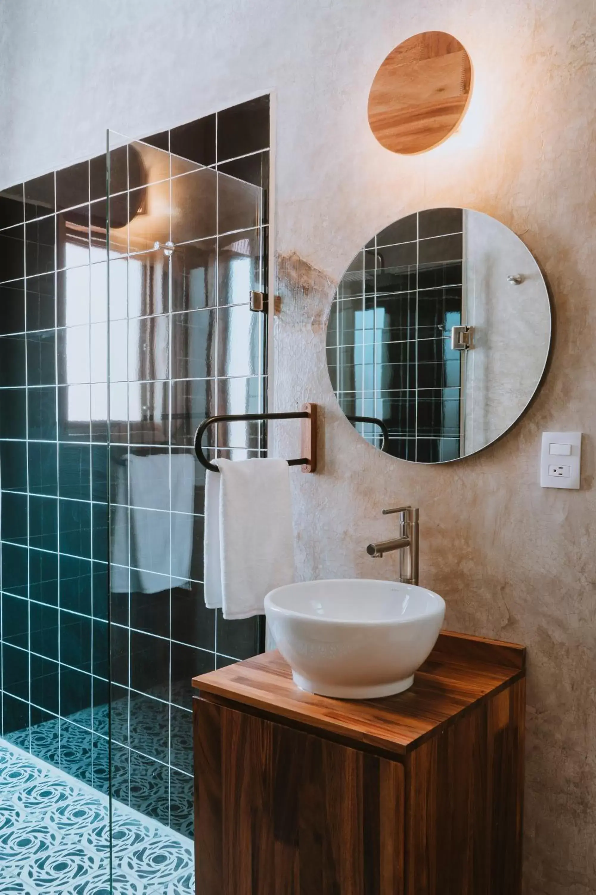 Bathroom in Hotel Casa de Arte Gallery and Pool