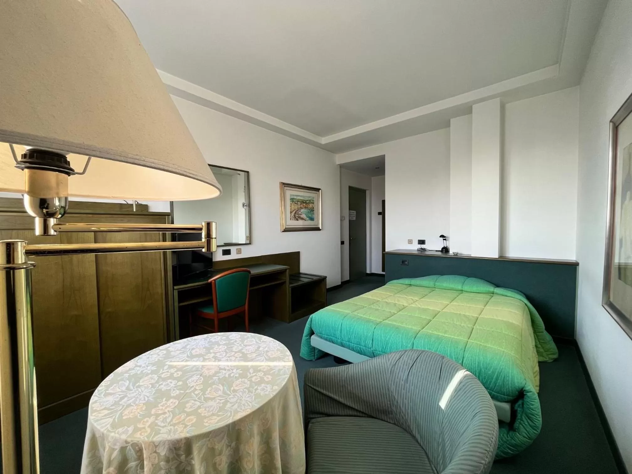 Bed in Hotel La Goletta