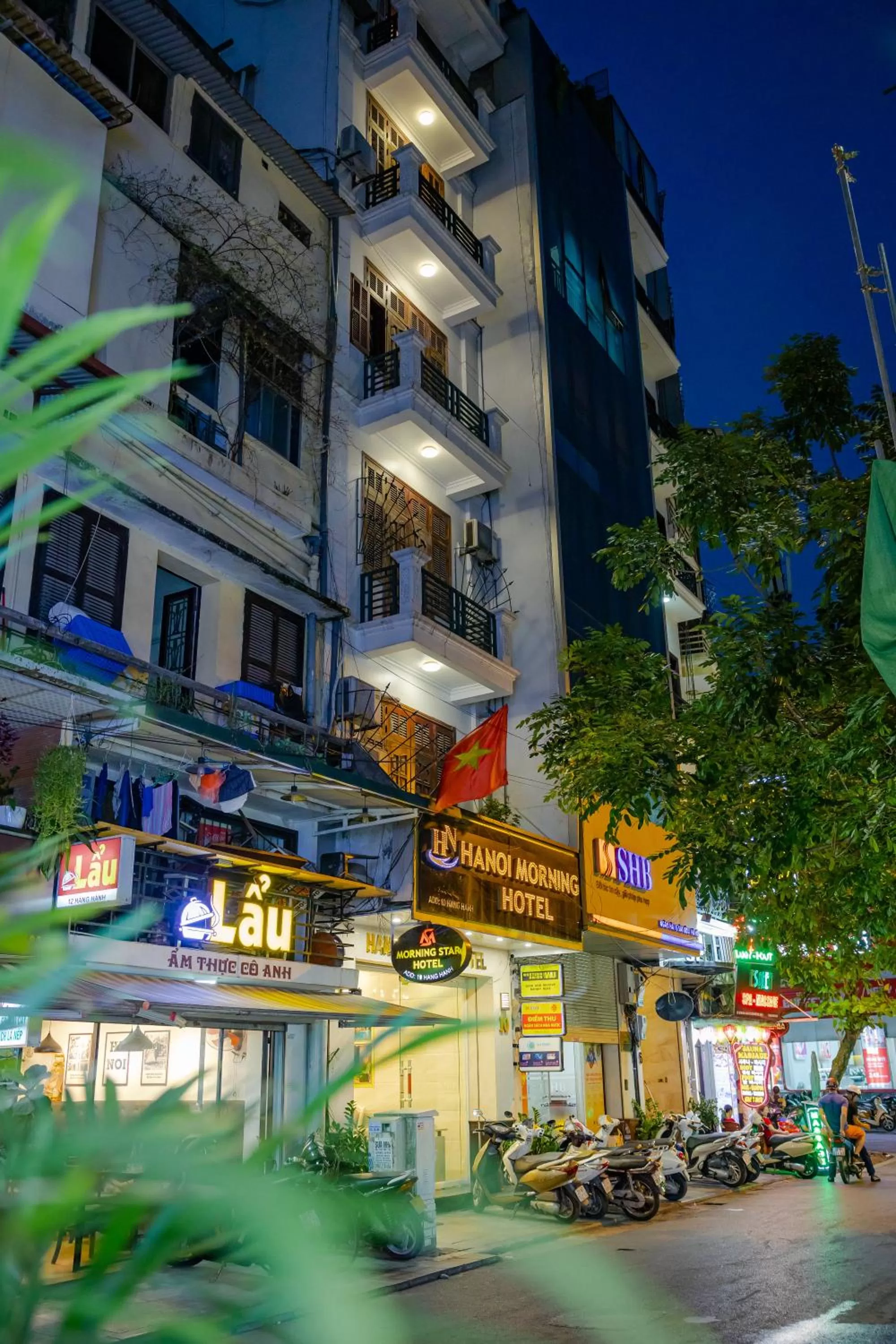 Property building in Hanoi Morning Hotel