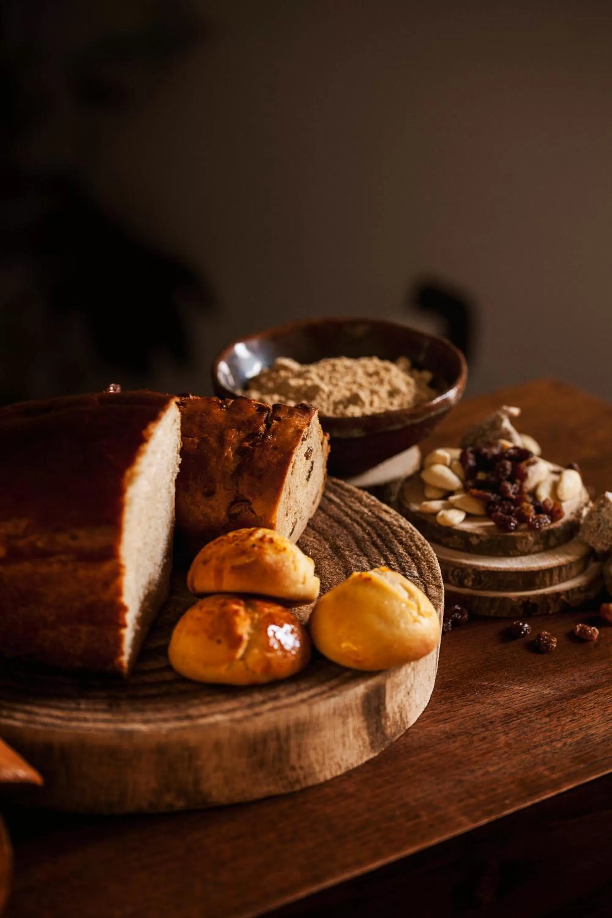 Continental breakfast in Hotel Escuela Rural Casa Los Herrera