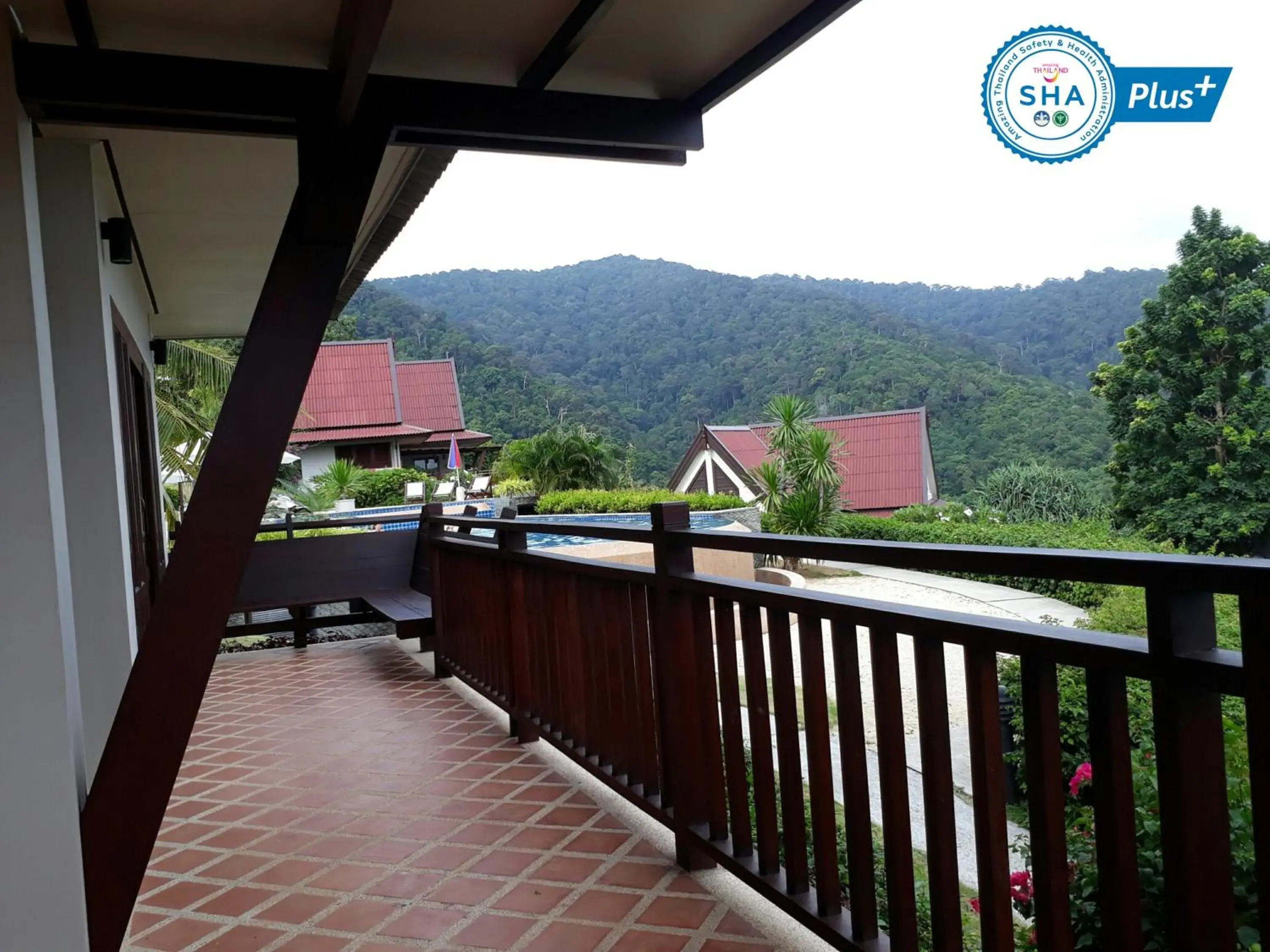 Property building, Balcony/Terrace in Baan KanTiang See Villas - SHA Extra Plus