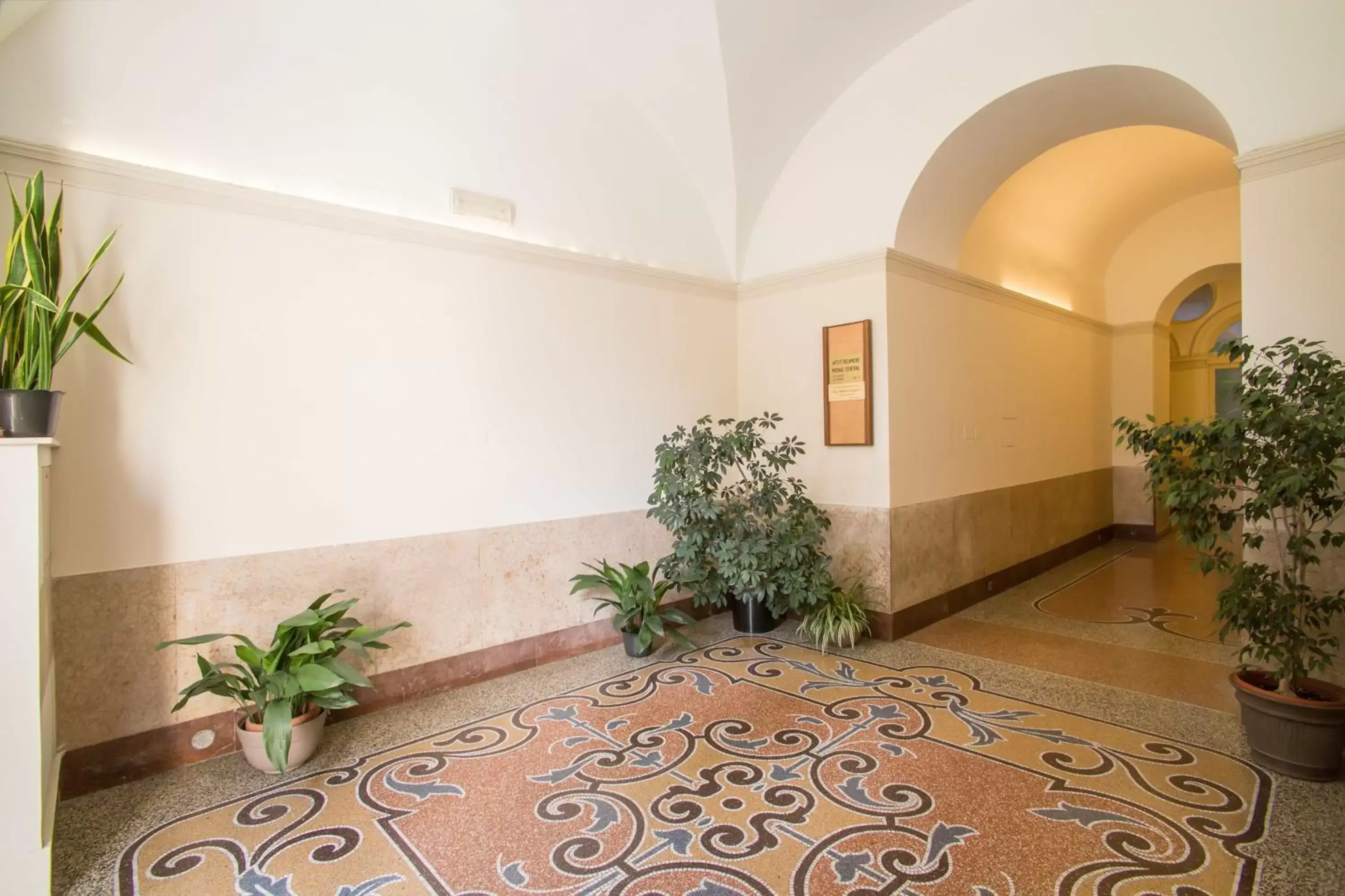 Facade/entrance, Lobby/Reception in Hotel Mosaic Central Rome