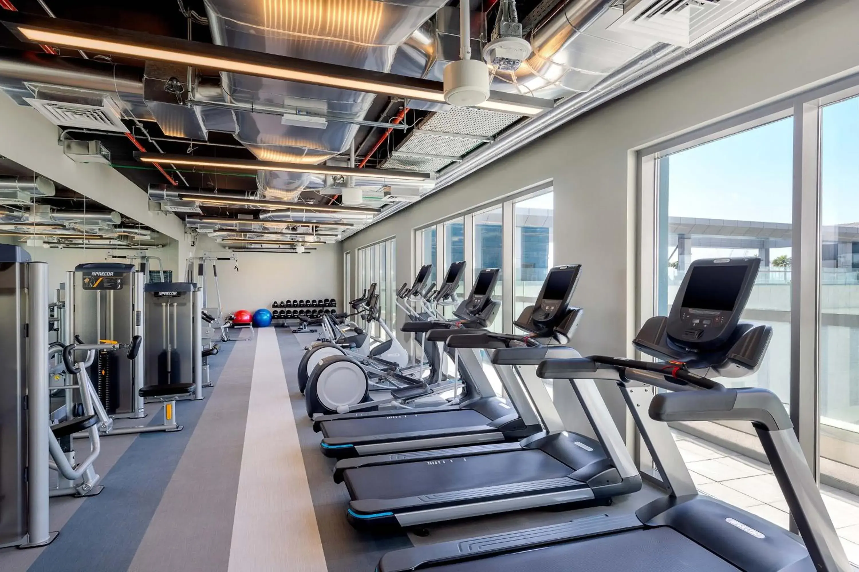 Fitness centre/facilities, Fitness Center/Facilities in Aloft Al Mina, Dubai