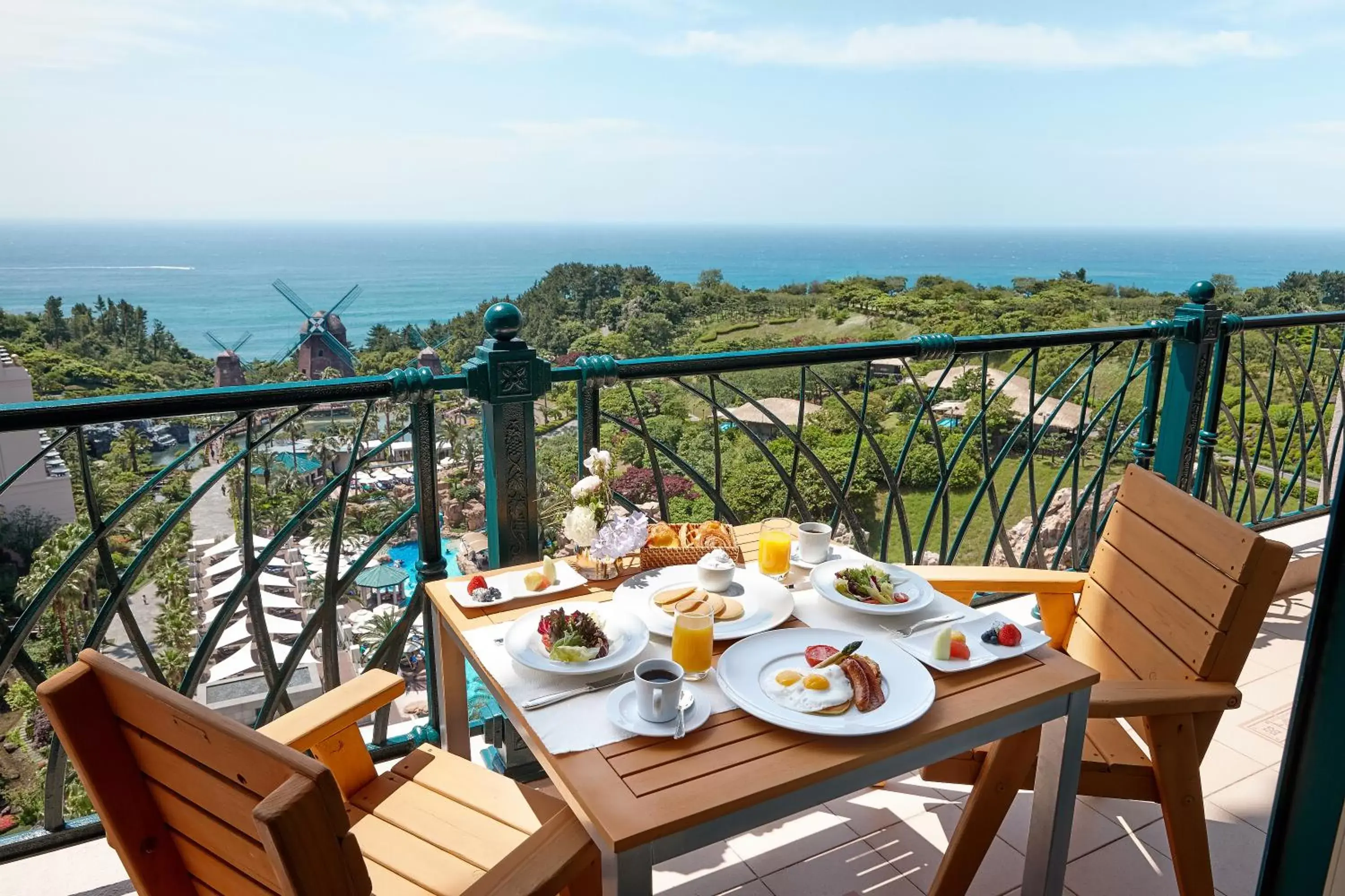 Balcony/Terrace in Lotte Hotel Jeju