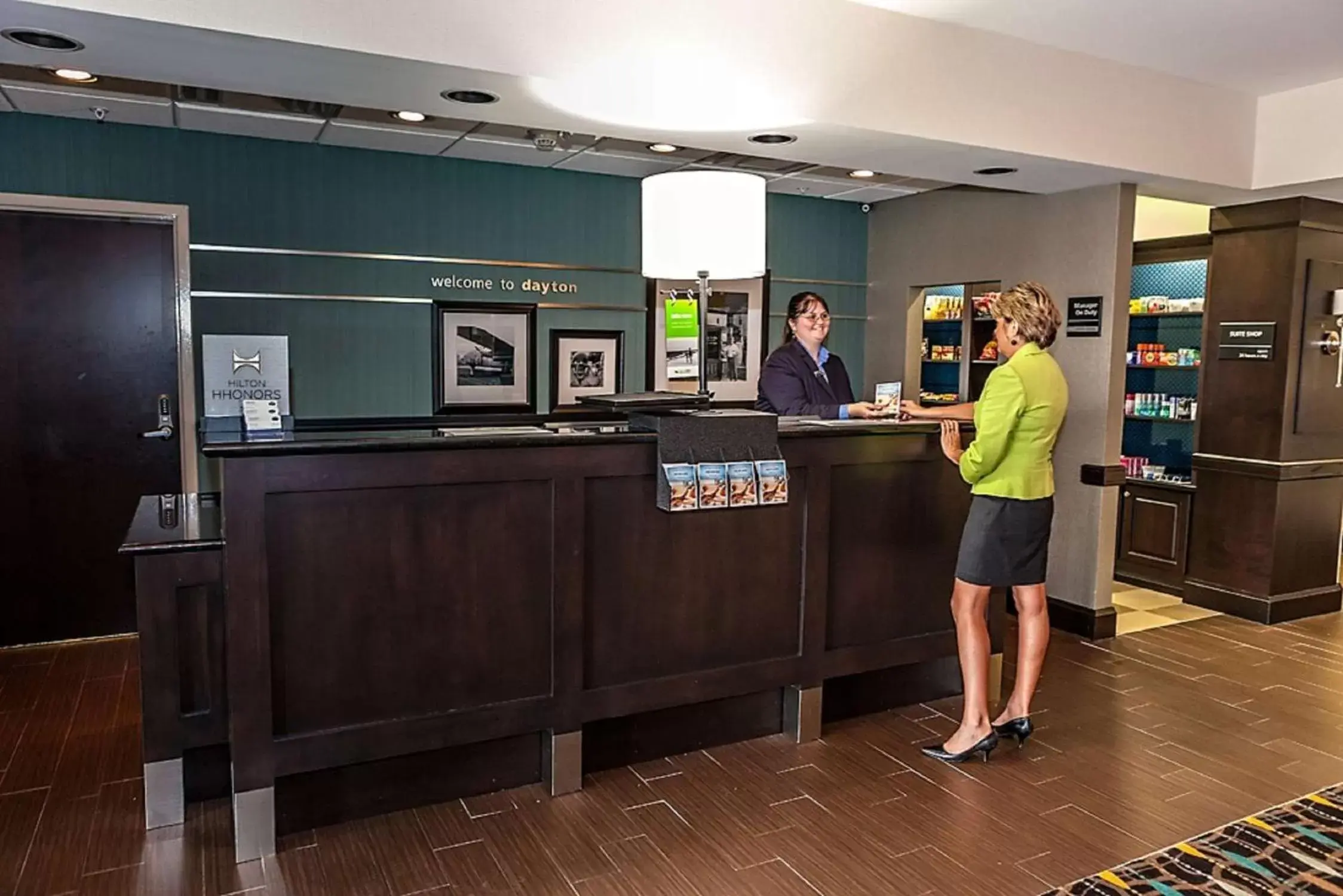 Lobby or reception, Lobby/Reception in Hampton Inn by Hilton Dayton South